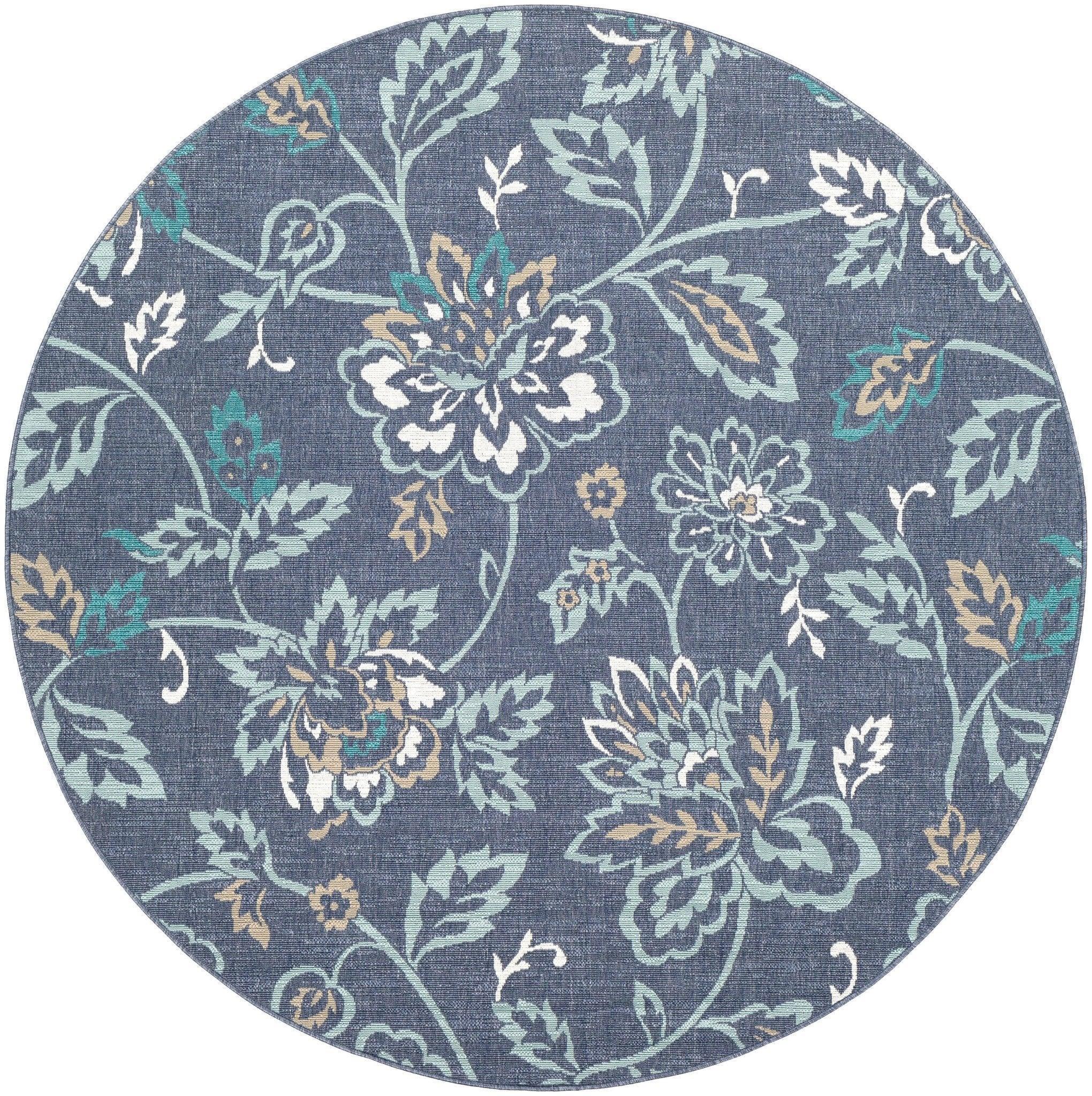 Surya Alfresco ALF-9673 5'3" Round Rug