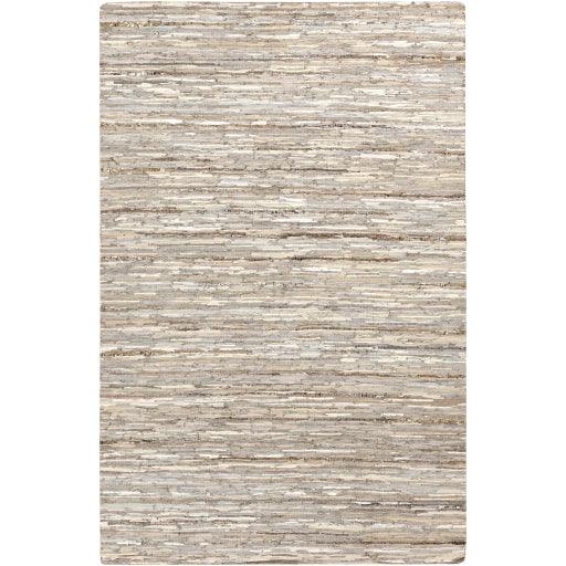 Surya Anthracite ATE-8000 2'6" x 8' Rug