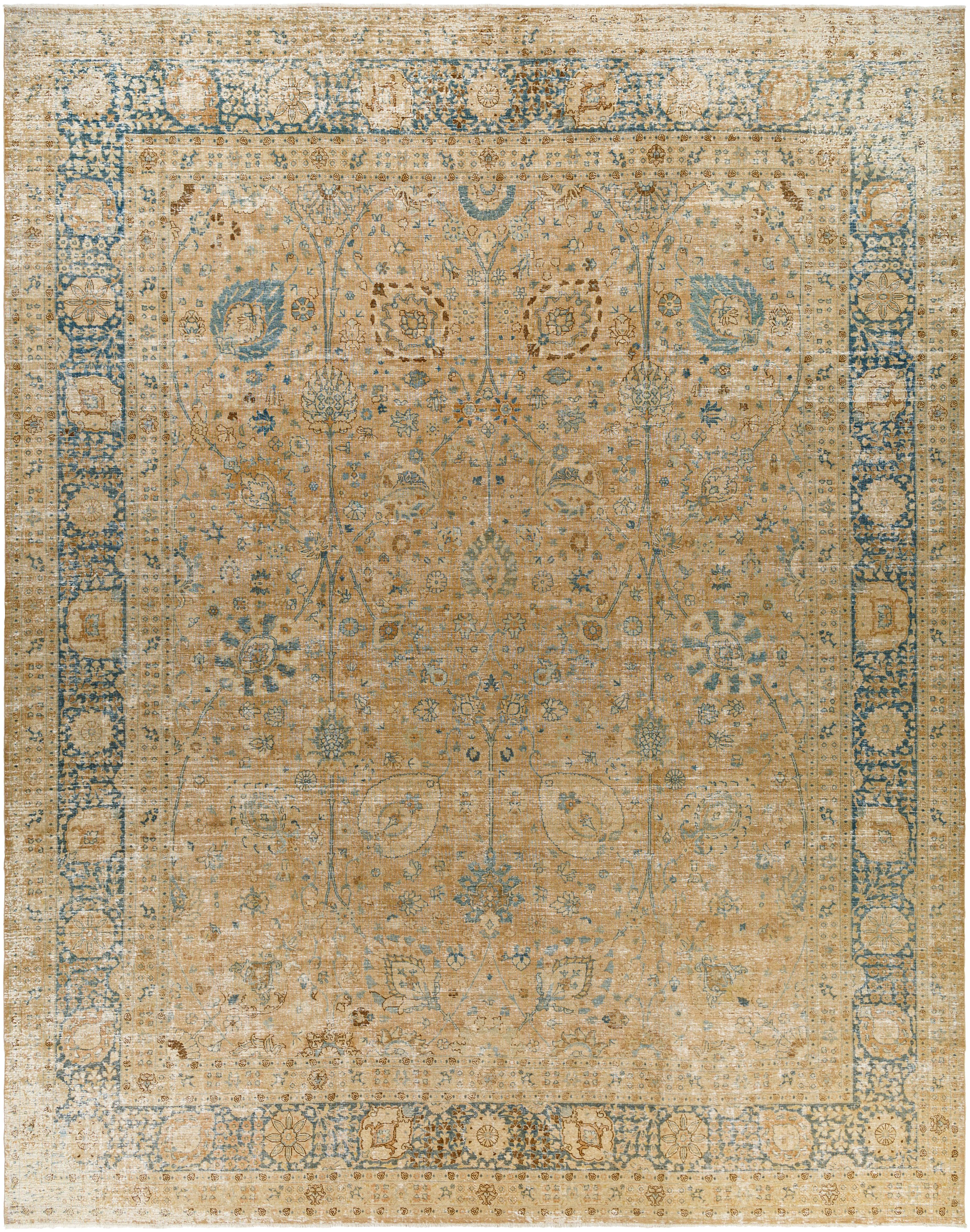 Surya Antique One of a Kind AOOAK-1116 11'5" x 14'2" Rug + Free Premium Rug Pad