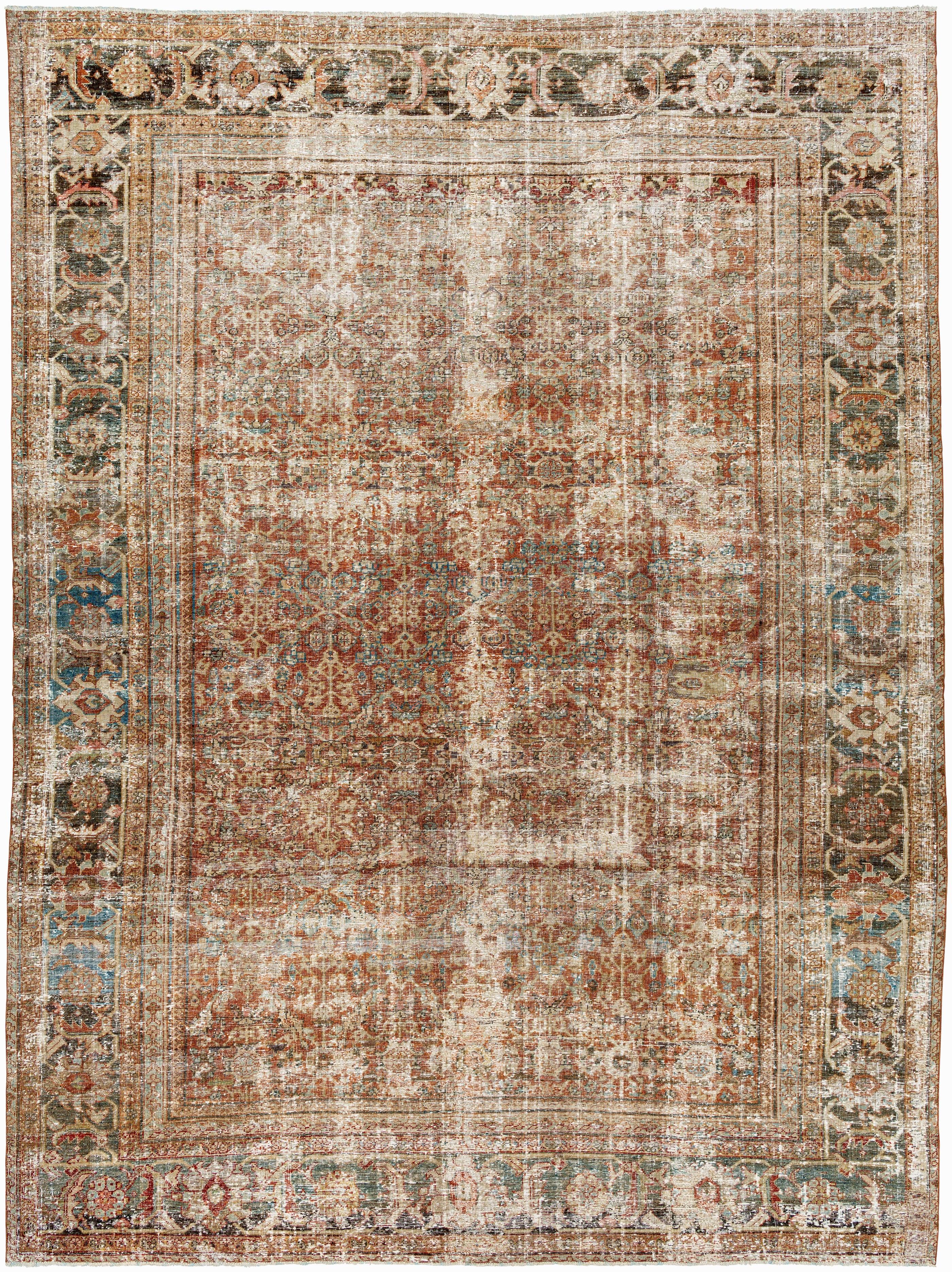 Surya Antique One of a Kind AOOAK-1709 9'10" x 13'5" Area Rug + Free Premium Rug Pad