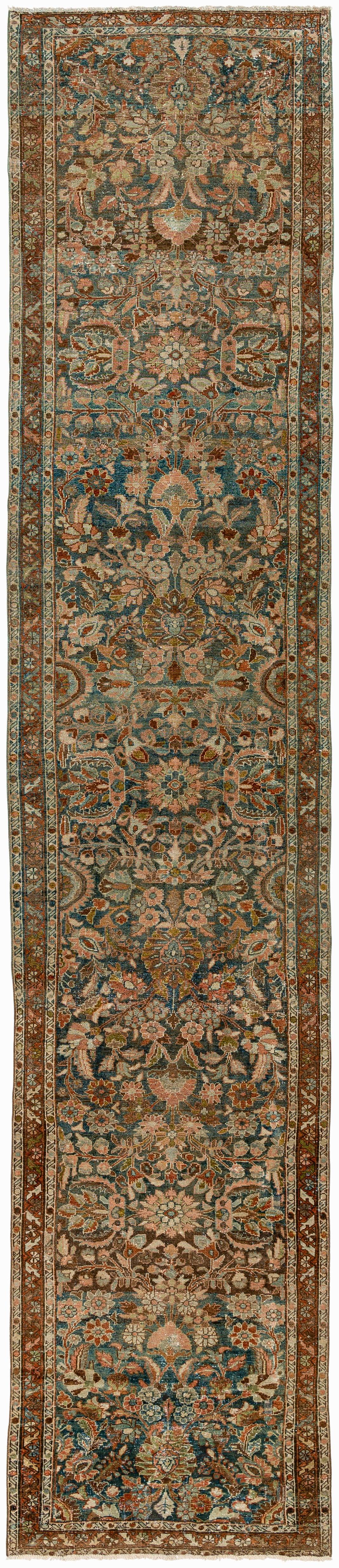 Surya Antique One of a Kind AOOAK-1717 2'8" x 13'2" Long Runner Rug + Free Premium Rug Pad