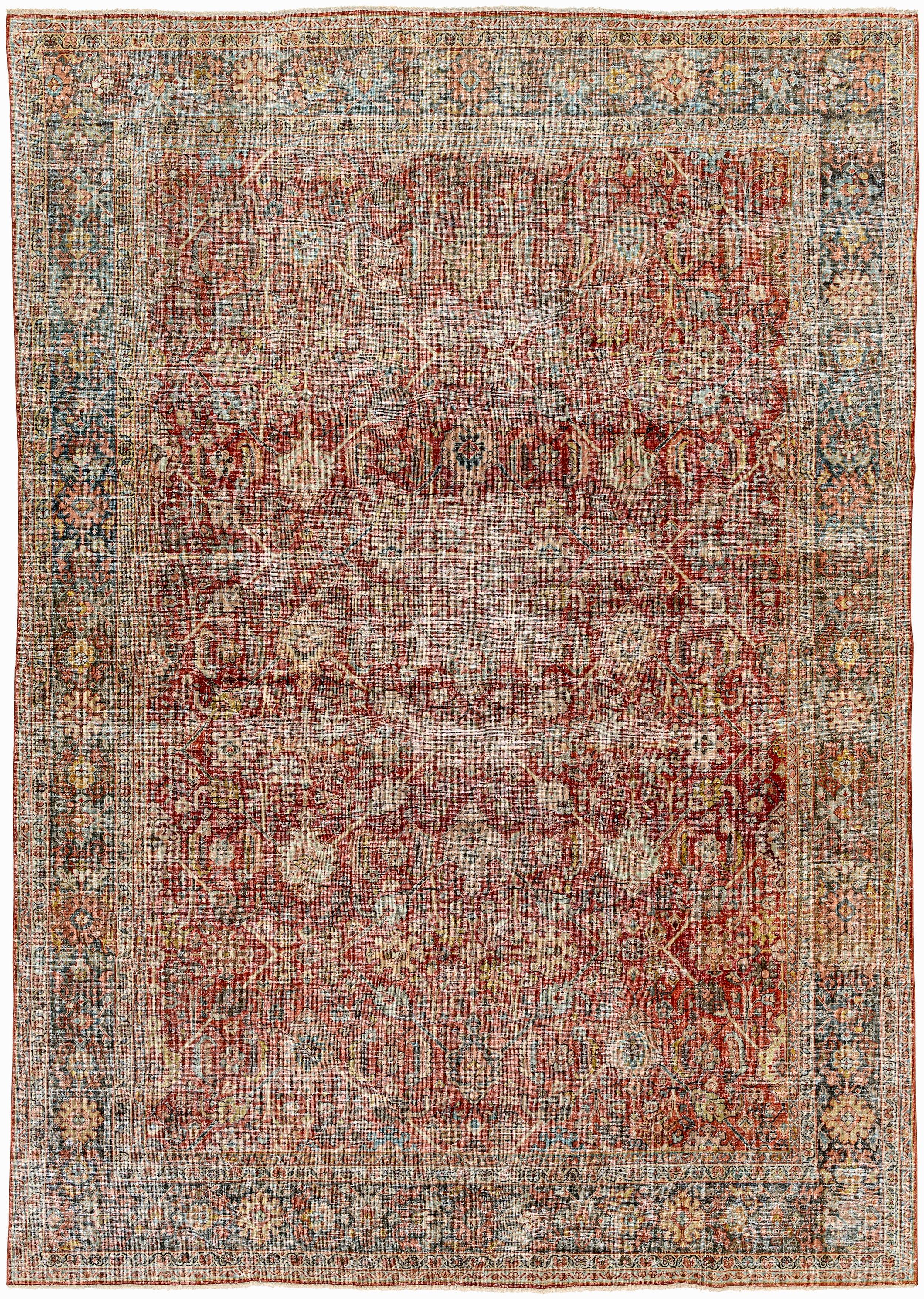 Surya Antique One of a Kind AOOAK-1726 8'9" x 12'3" Area Rug + Free Premium Rug Pad