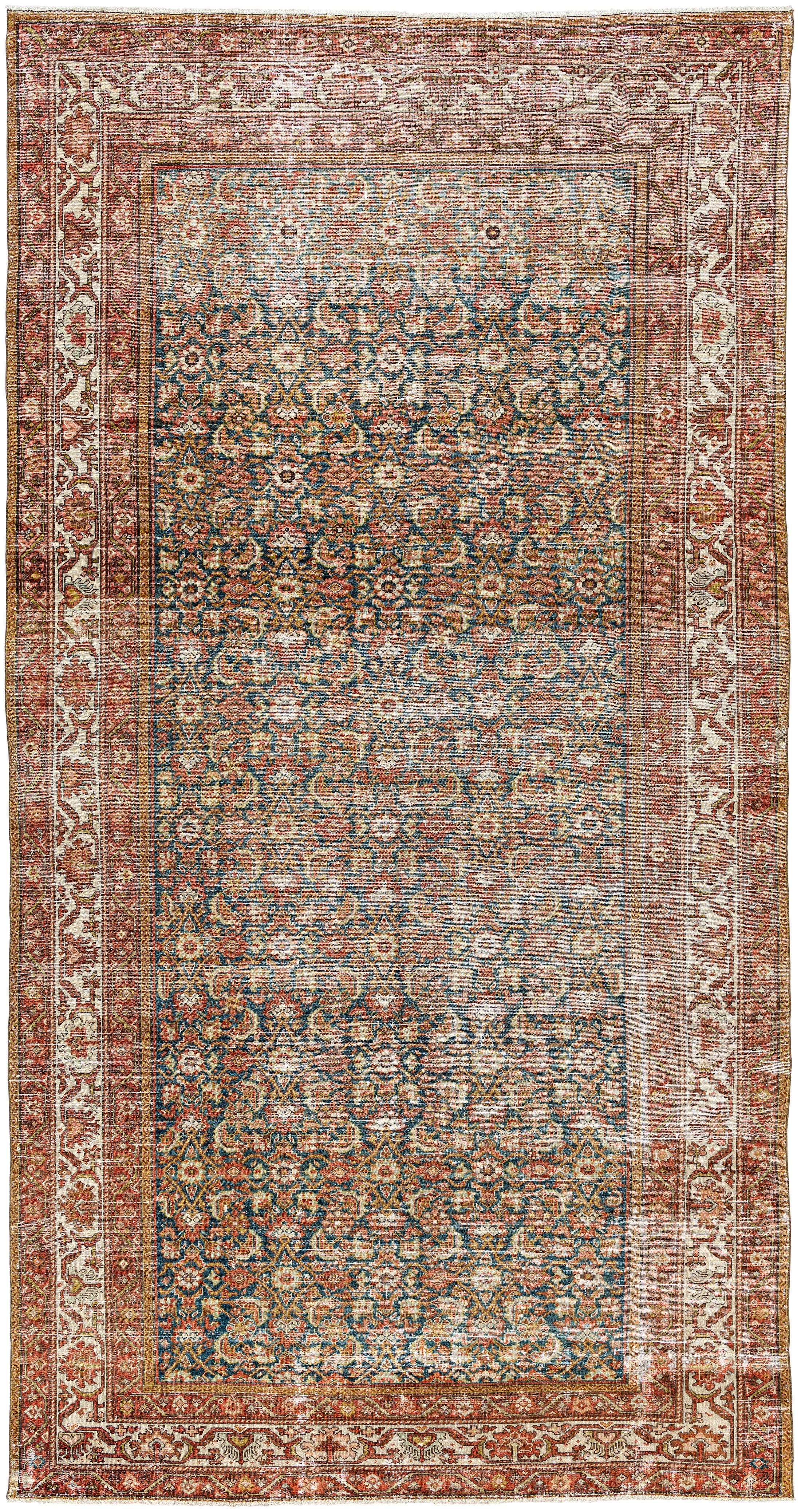 Surya Antique One of a Kind AOOAK-1732 6'8" x 13' Area Rug + Free Premium Rug Pad