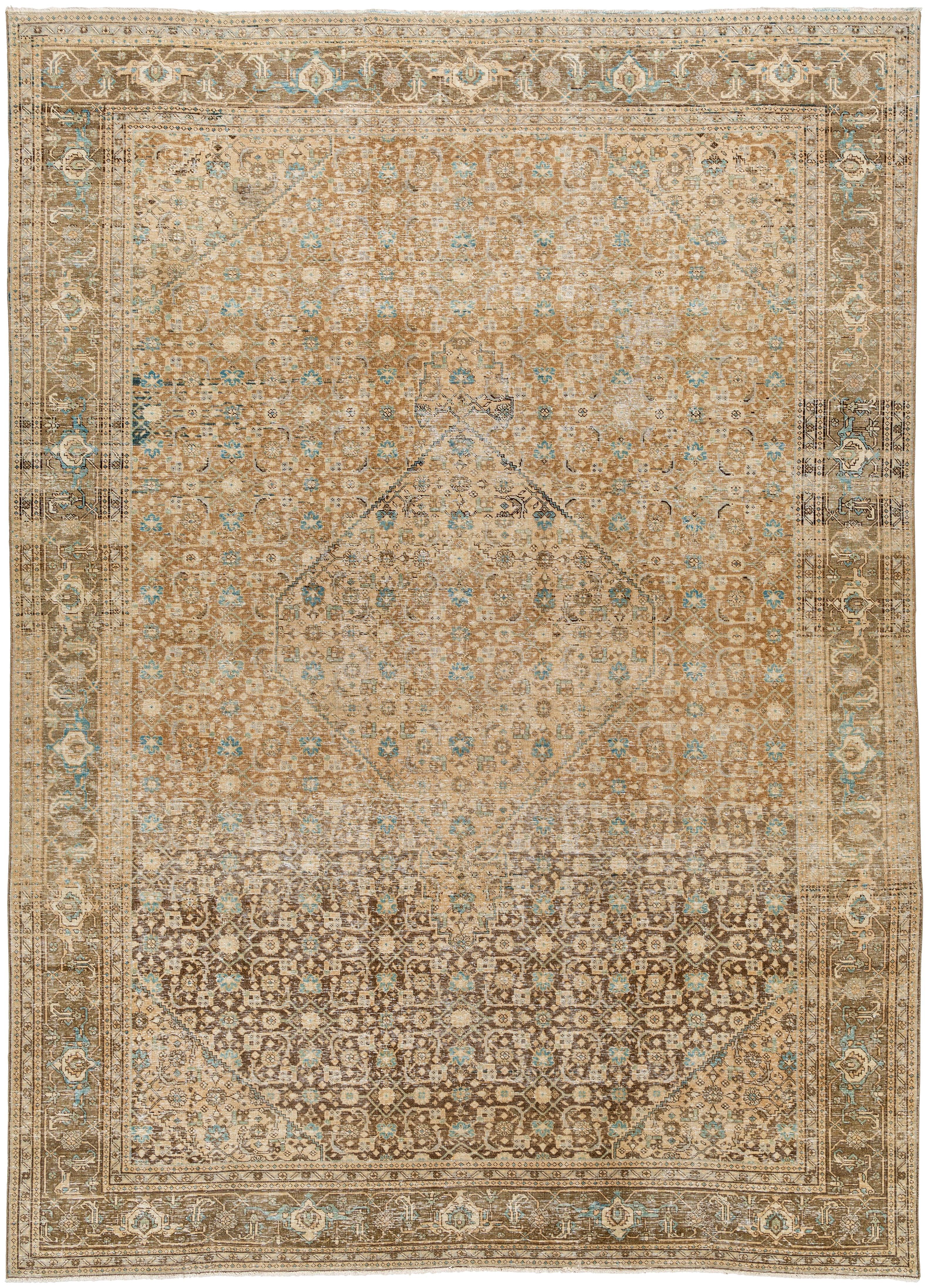 Surya Antique One of a Kind AOOAK-1737 8'5" x 11'10" Area Rug + Free Premium Rug Pad