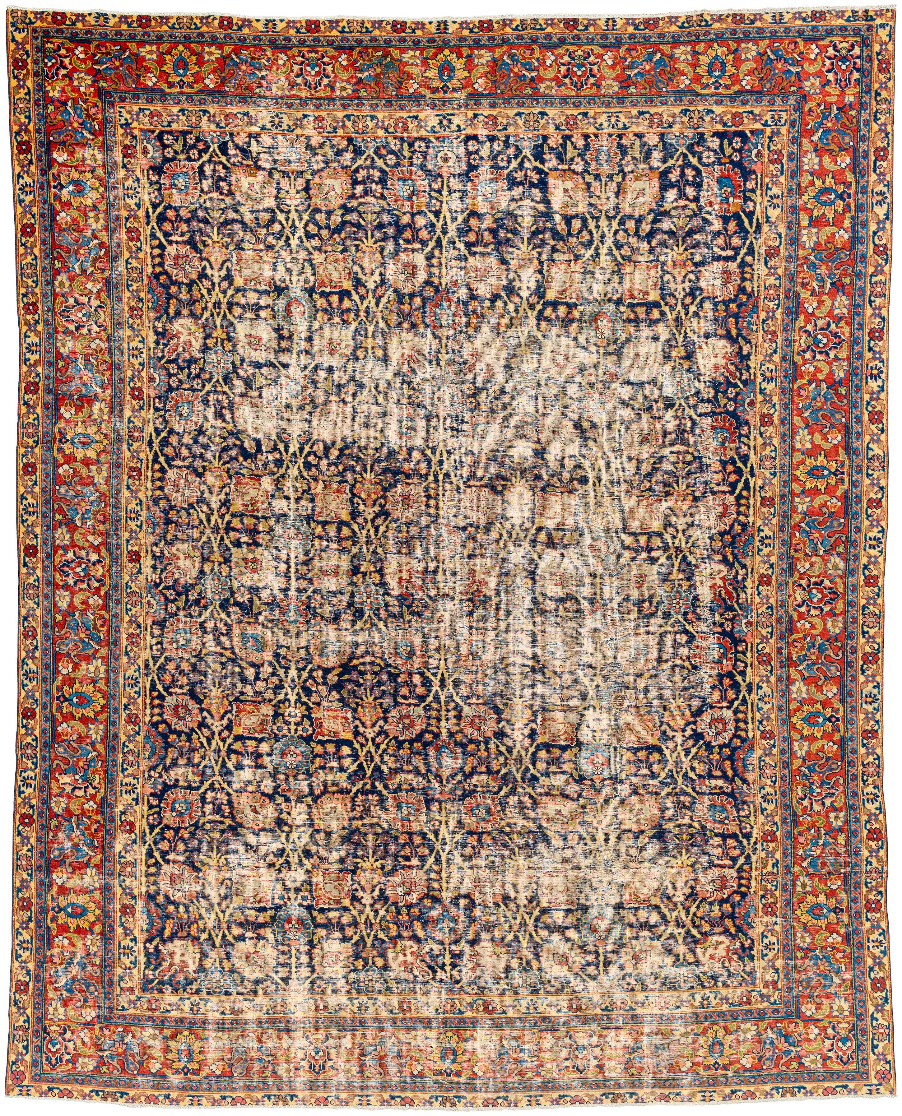 Surya Antique One of a Kind AOOAK-1743 9'9" x 12'6" Area Rug + Free Premium Rug Pad