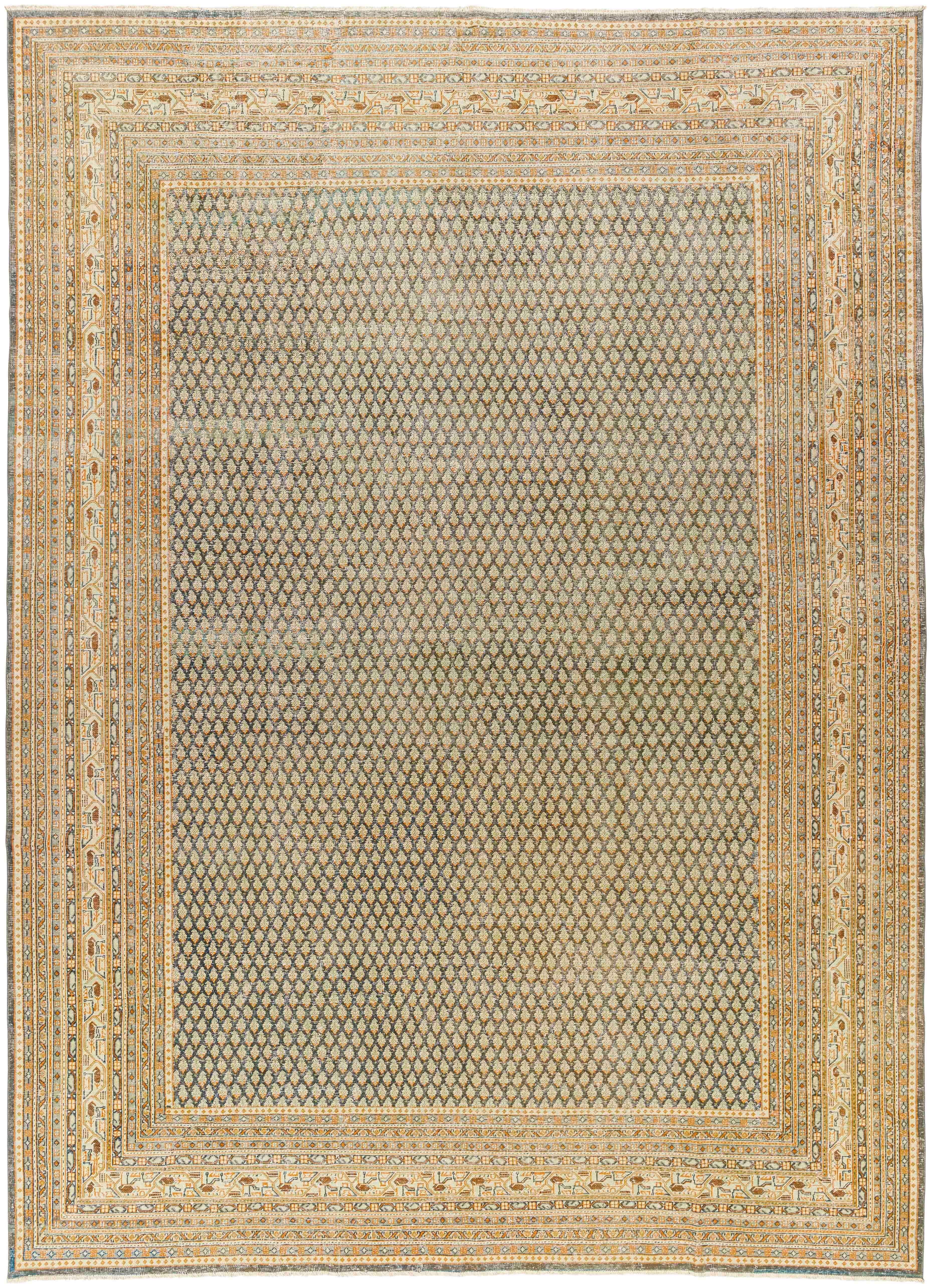 Surya Antique One of a Kind AOOAK-1769 8'3" x 11'4" Area Rug + Free Premium Rug Pad