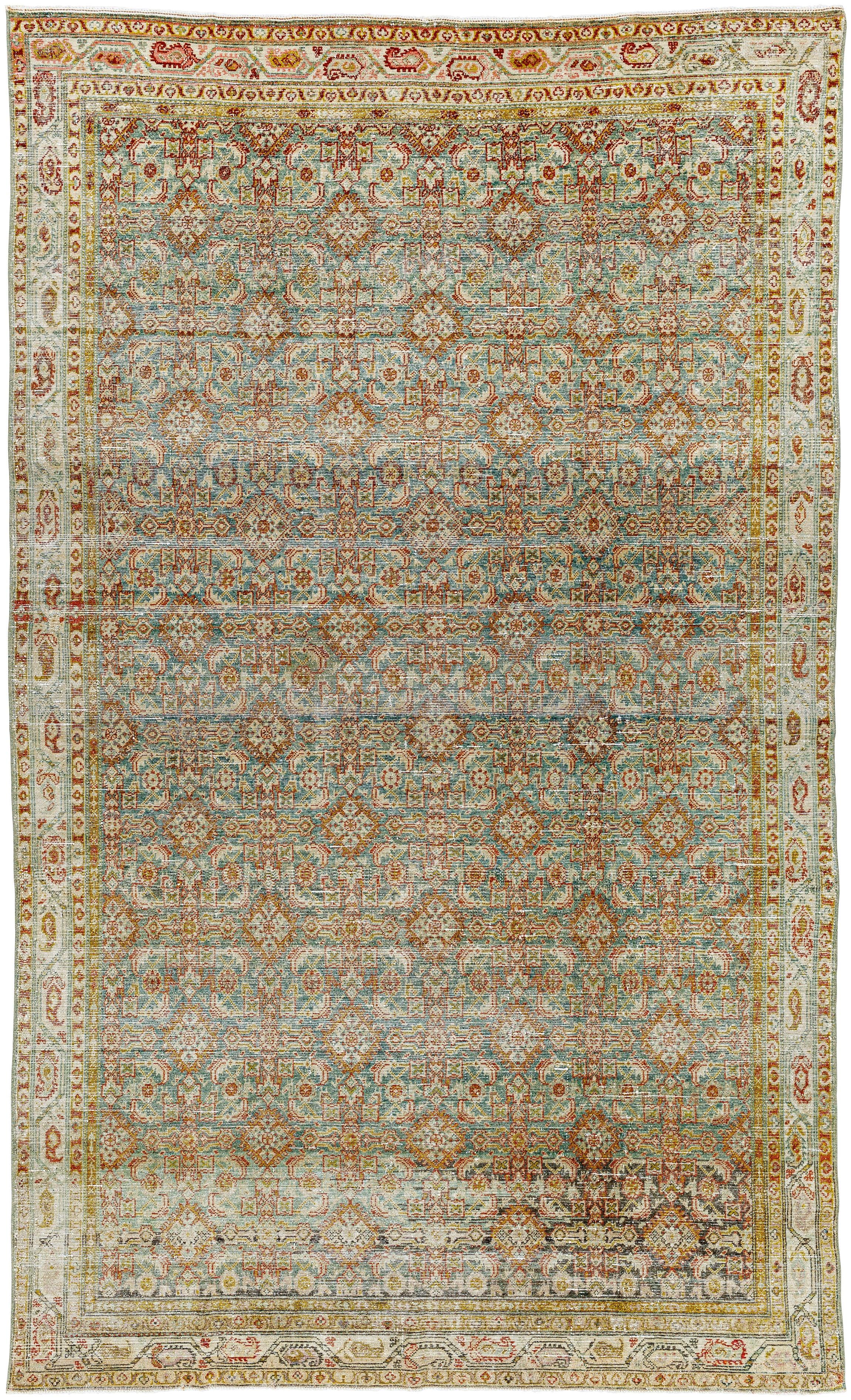 Surya Antique One of a Kind AOOAK-1779 5'8" x 9'8" Rug + Free Premium Rug Pad