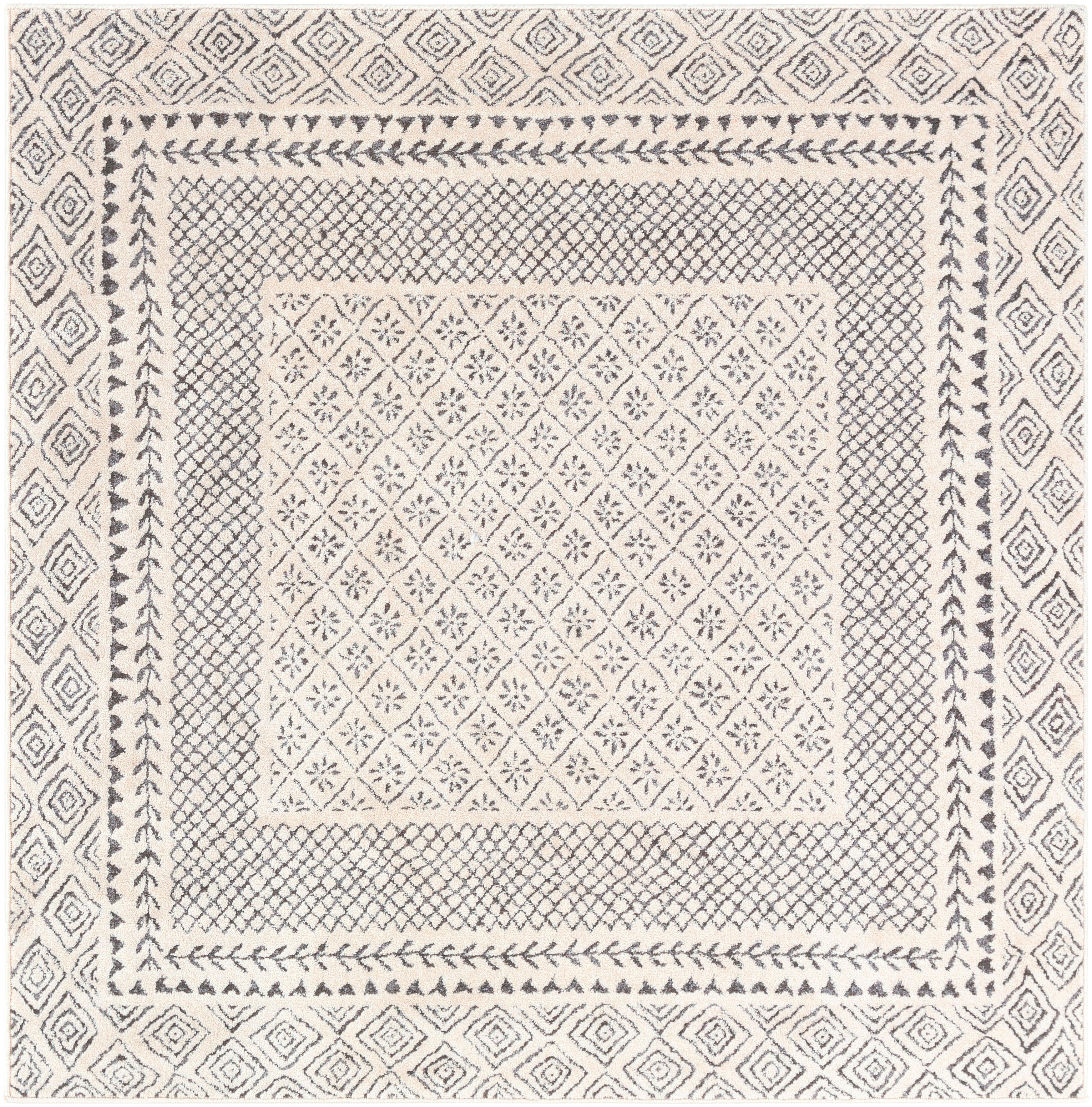 Surya Bahar BHR-2321 5'3" Square Rug