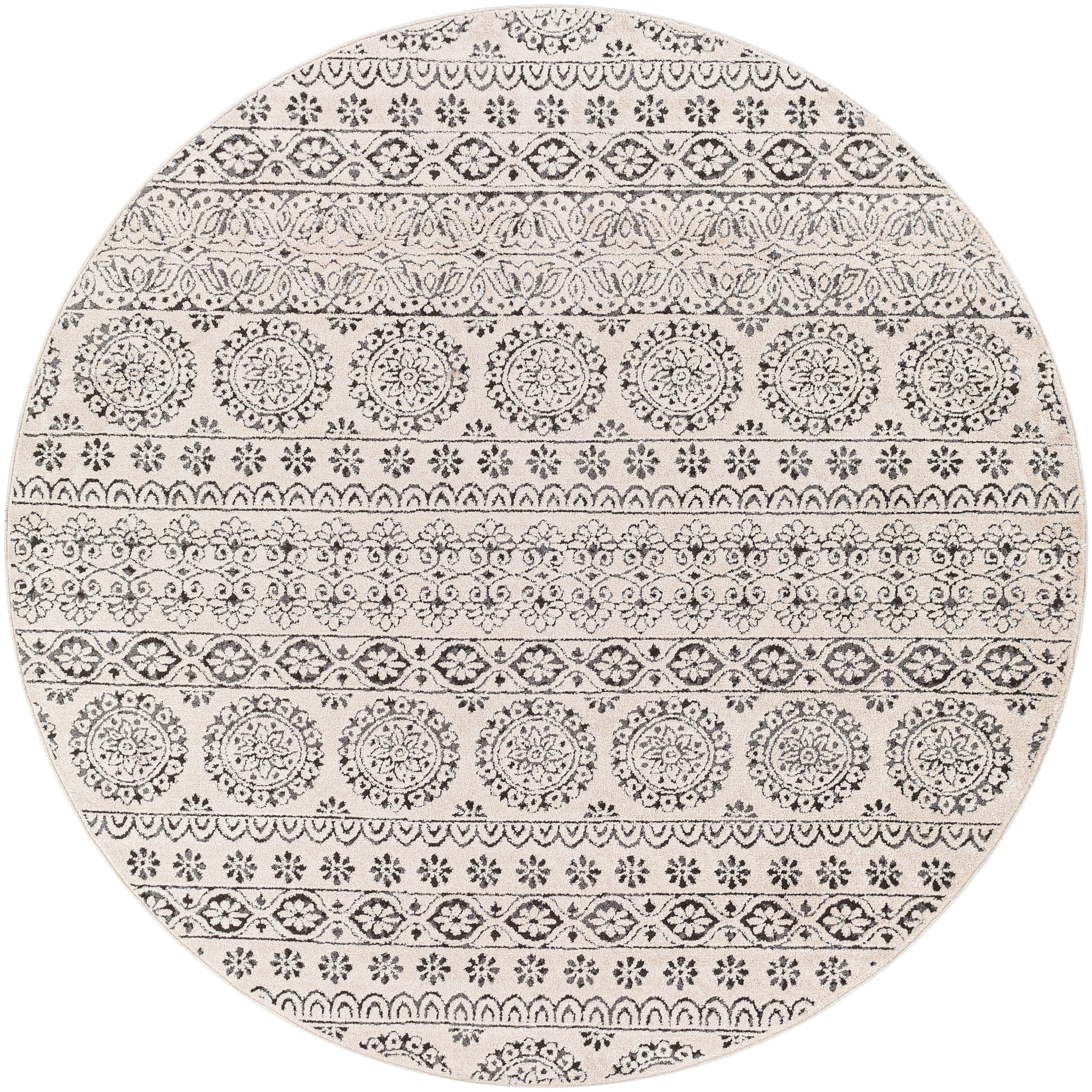 Surya Bahar BHR-2323 5'3" Round Rug