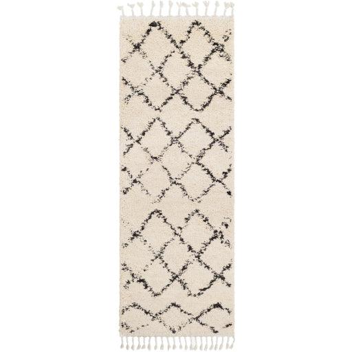 Surya Berber Shag BBE-2300 2'7" x 7'3" Rug