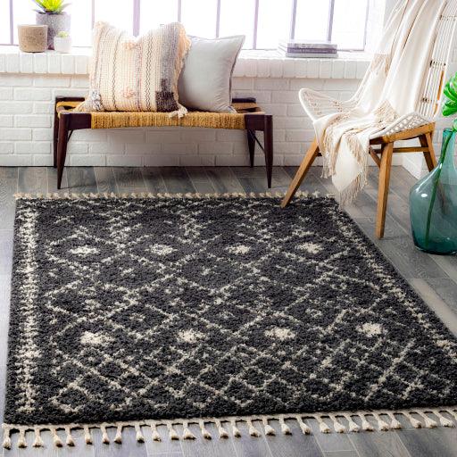 Surya Berber Shag BBE-2308 2'7" x 7'3" Rug