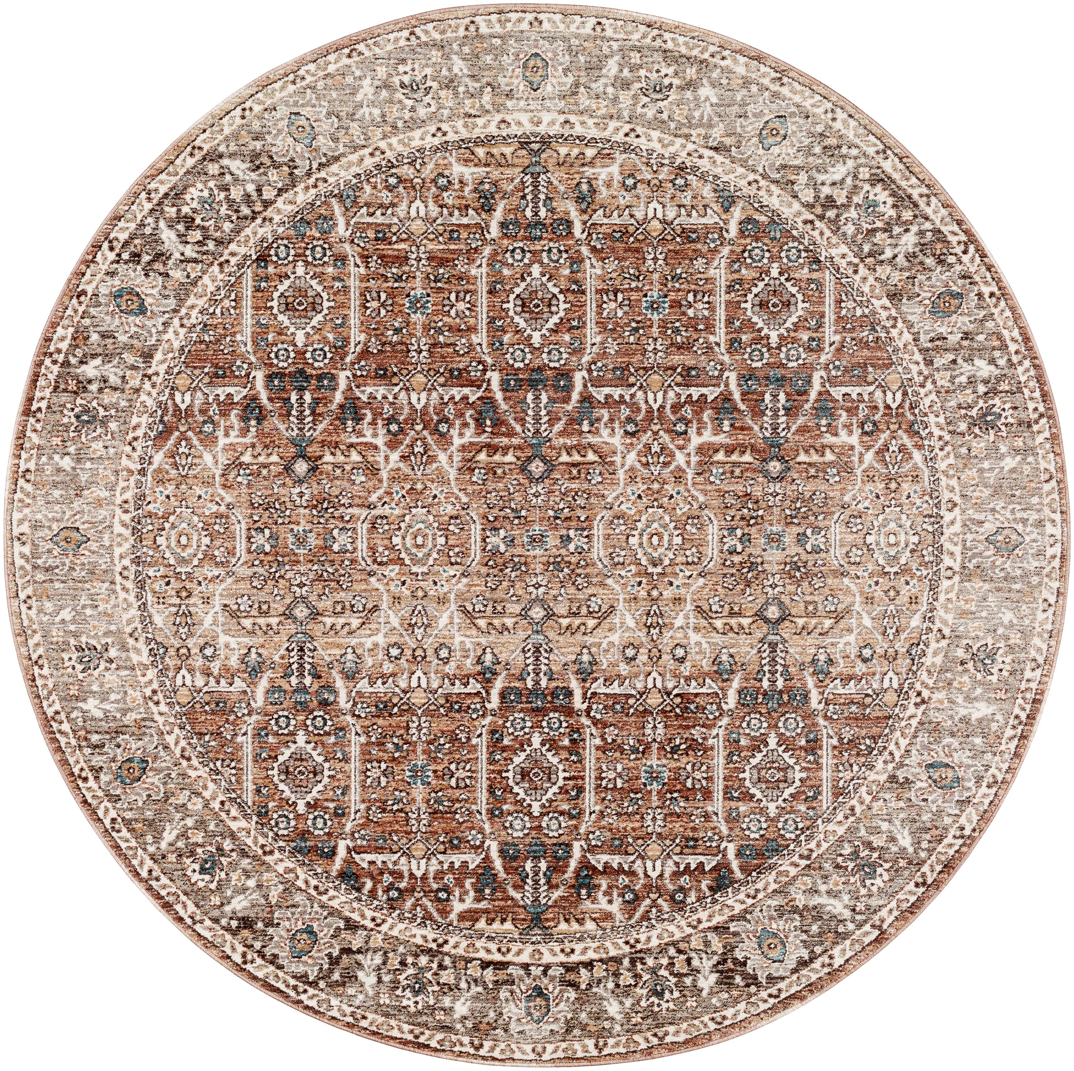 Surya Carlisle CSI-2302 5'3" Round Rug