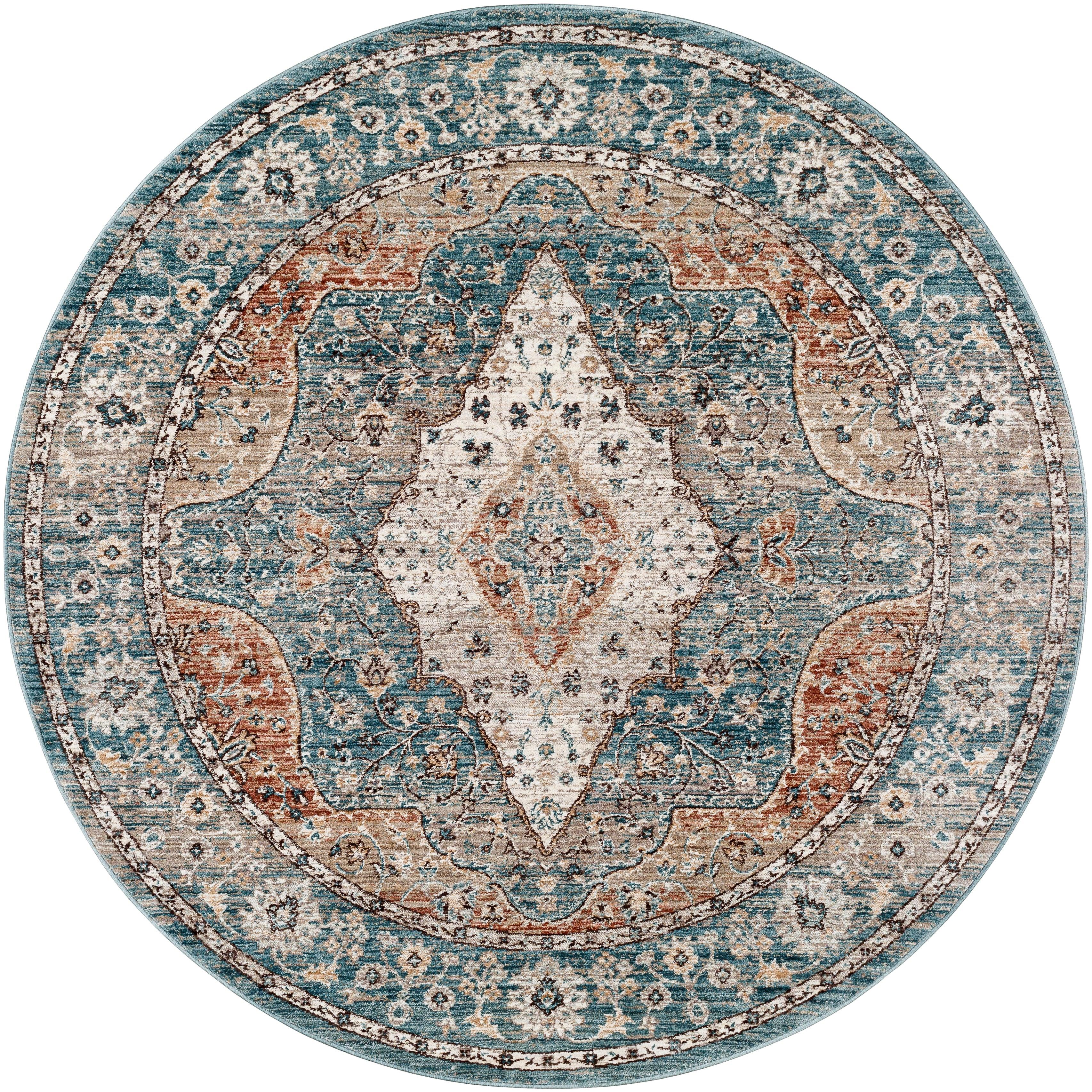 Surya Carlisle CSI-2304 5'3" Round Rug