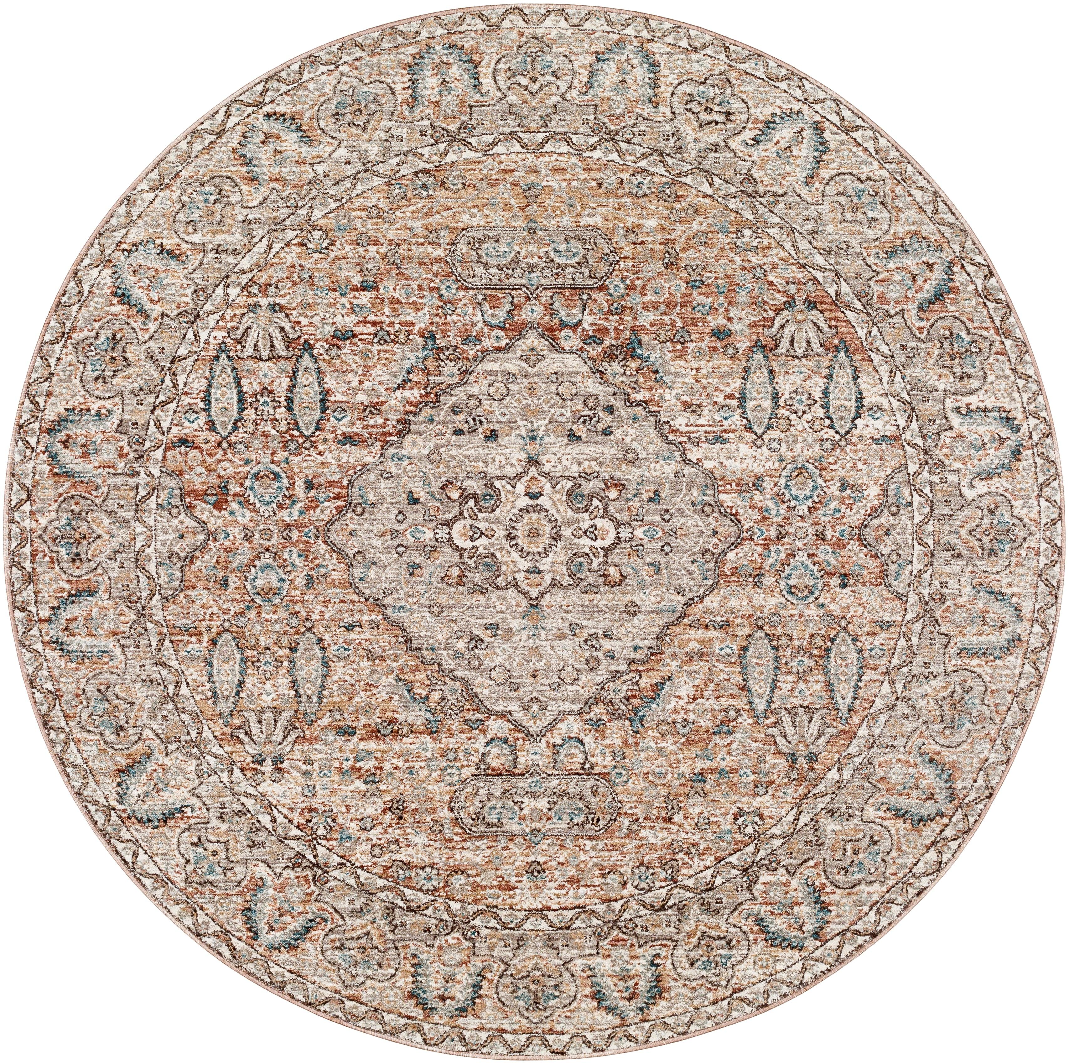 Surya Carlisle CSI-2305 5'3" Round Rug