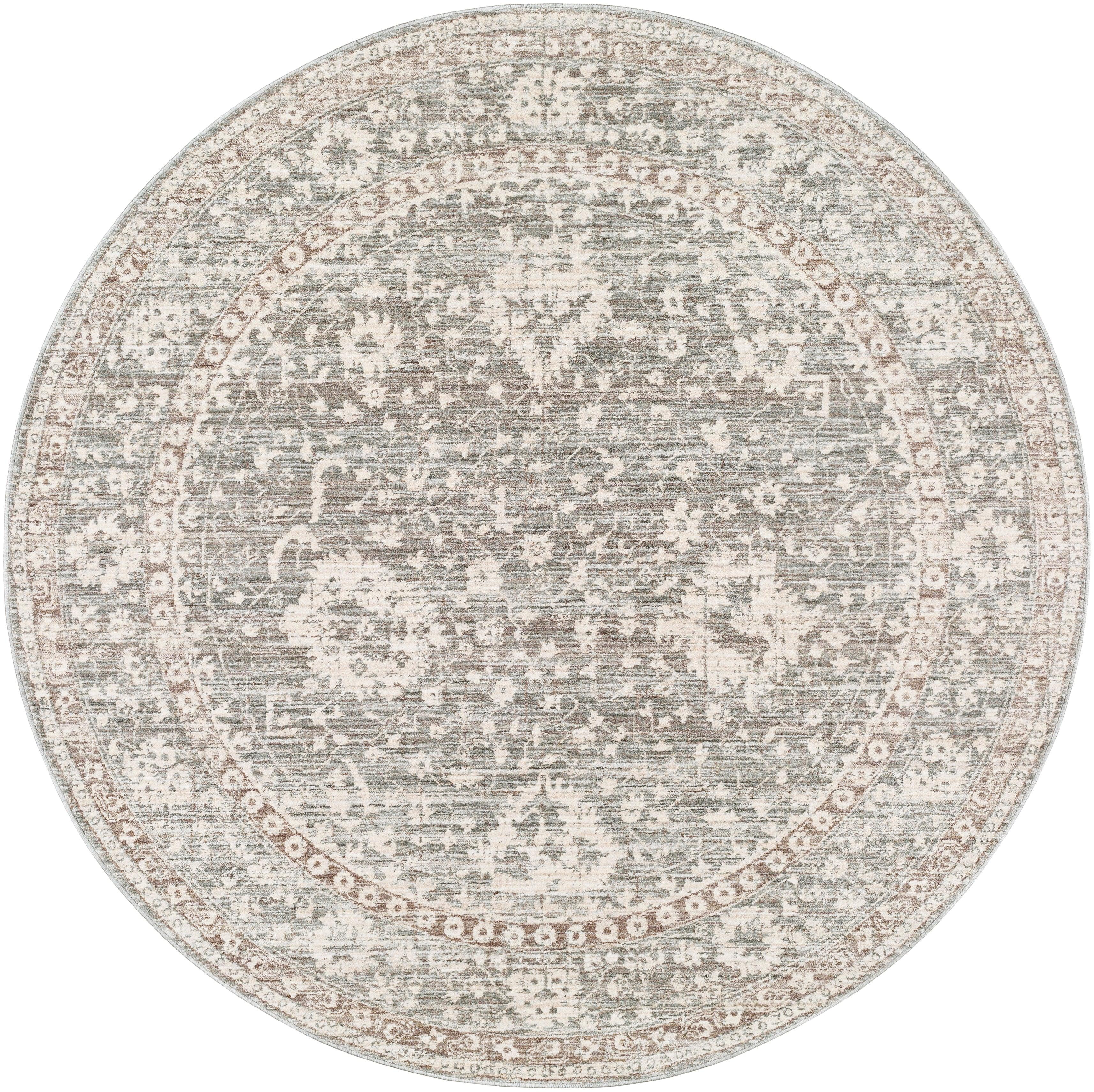 Surya Carlisle CSI-2309 5'3" Round Rug