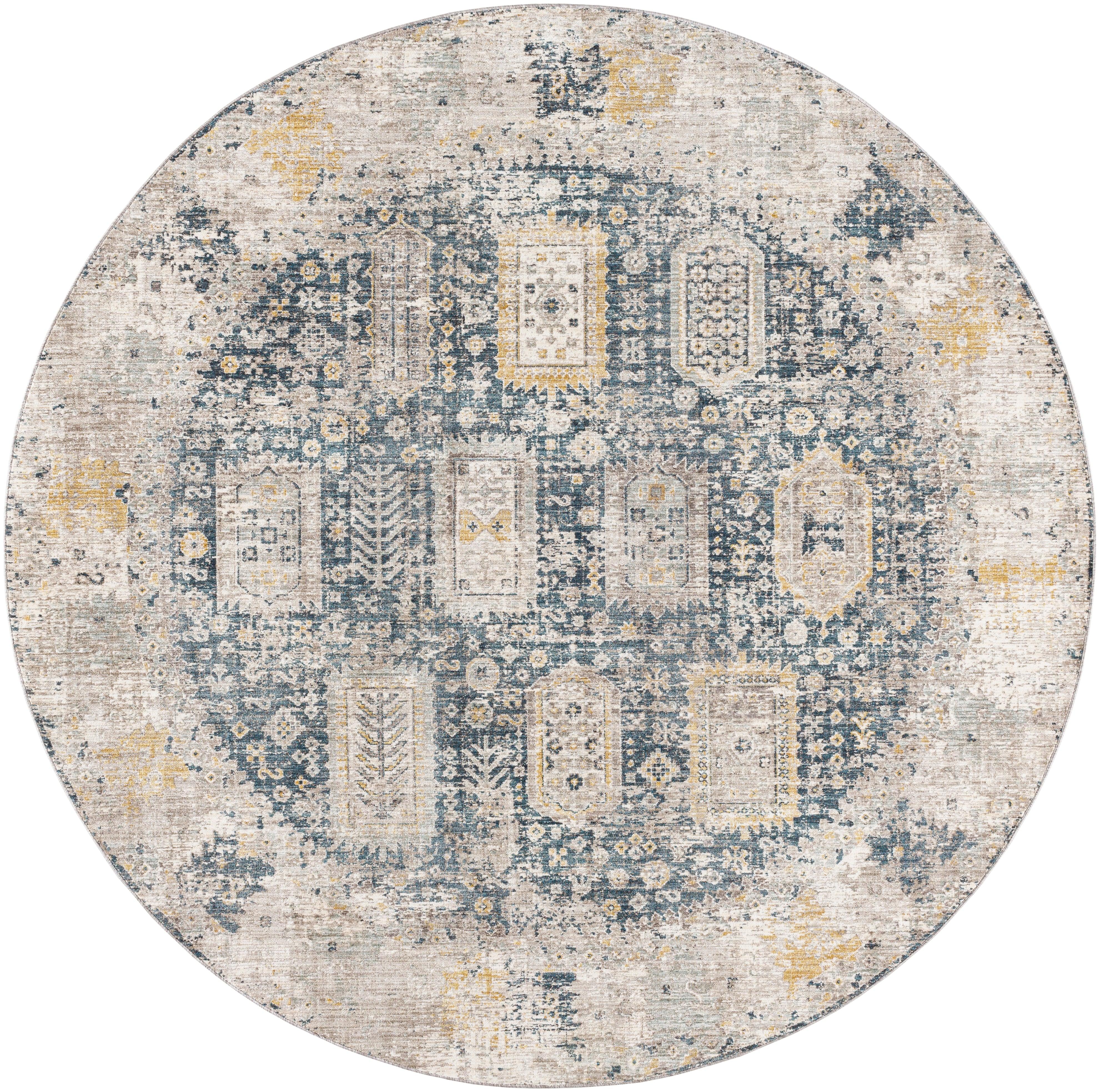 Surya Carlisle CSI-2319 5'3" Round Rug