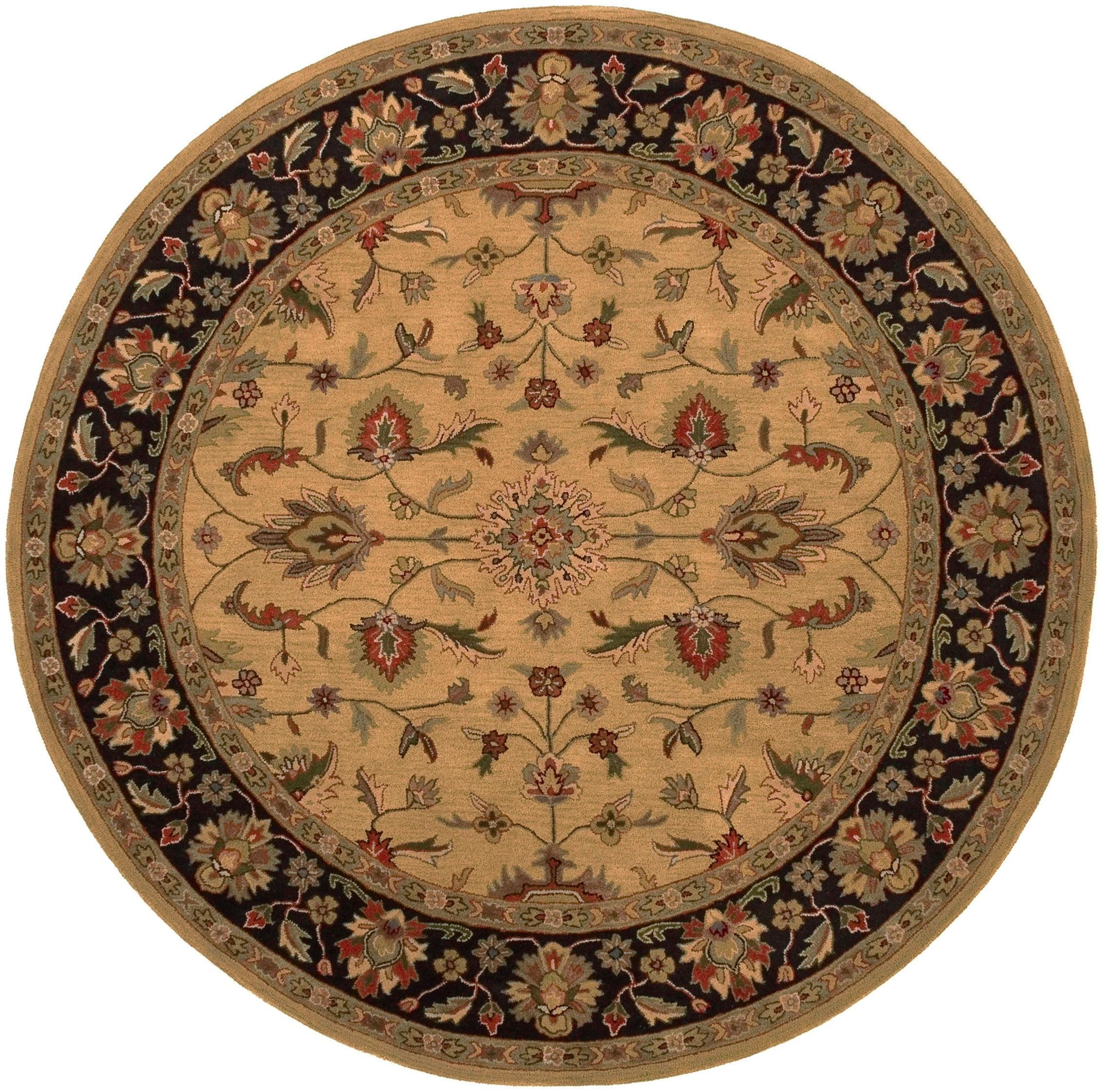 Surya Crowne CRN-6007 8' Round Rug