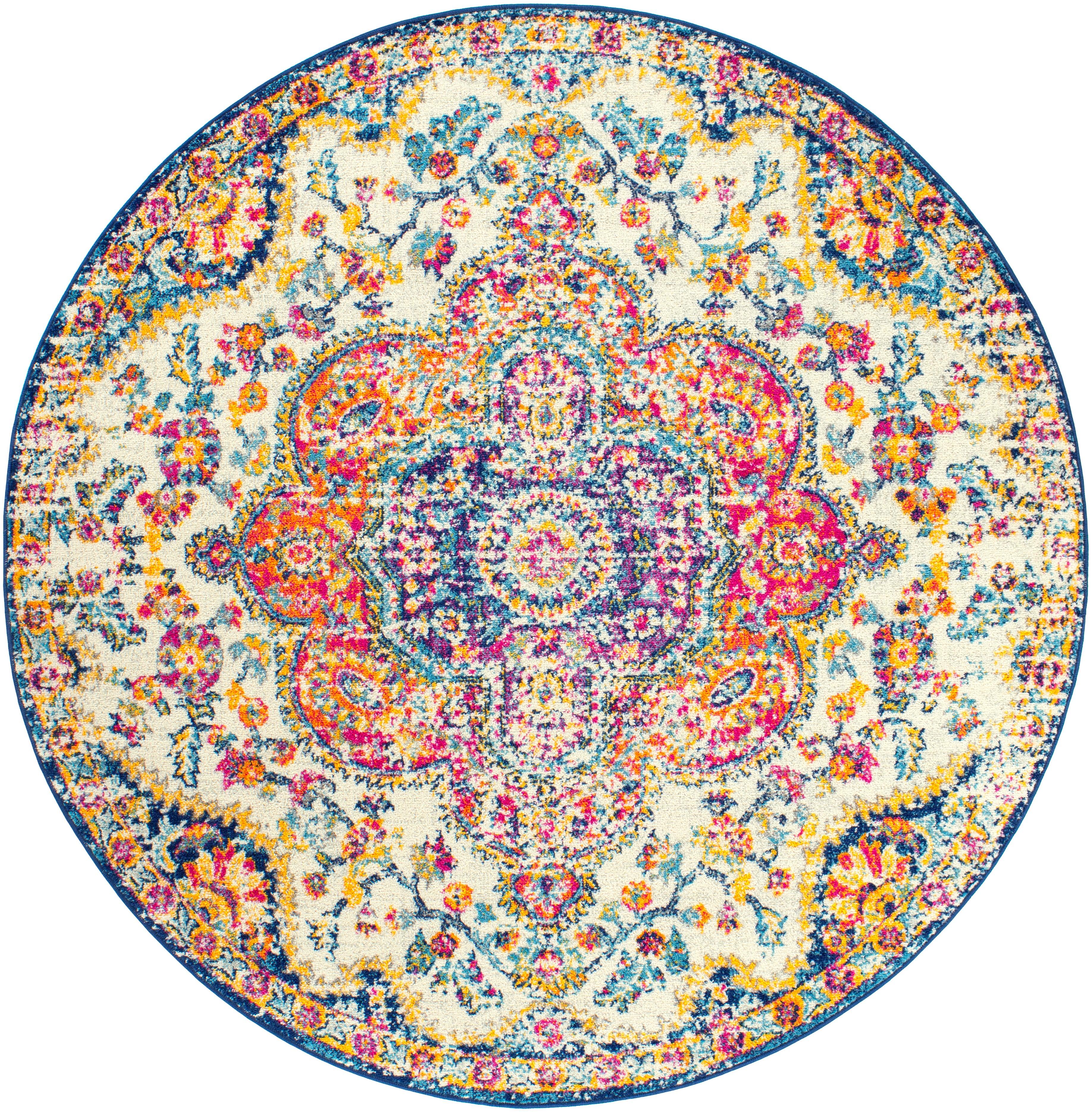 Surya Elaziz ELZ-2335 6'7" Round Rug