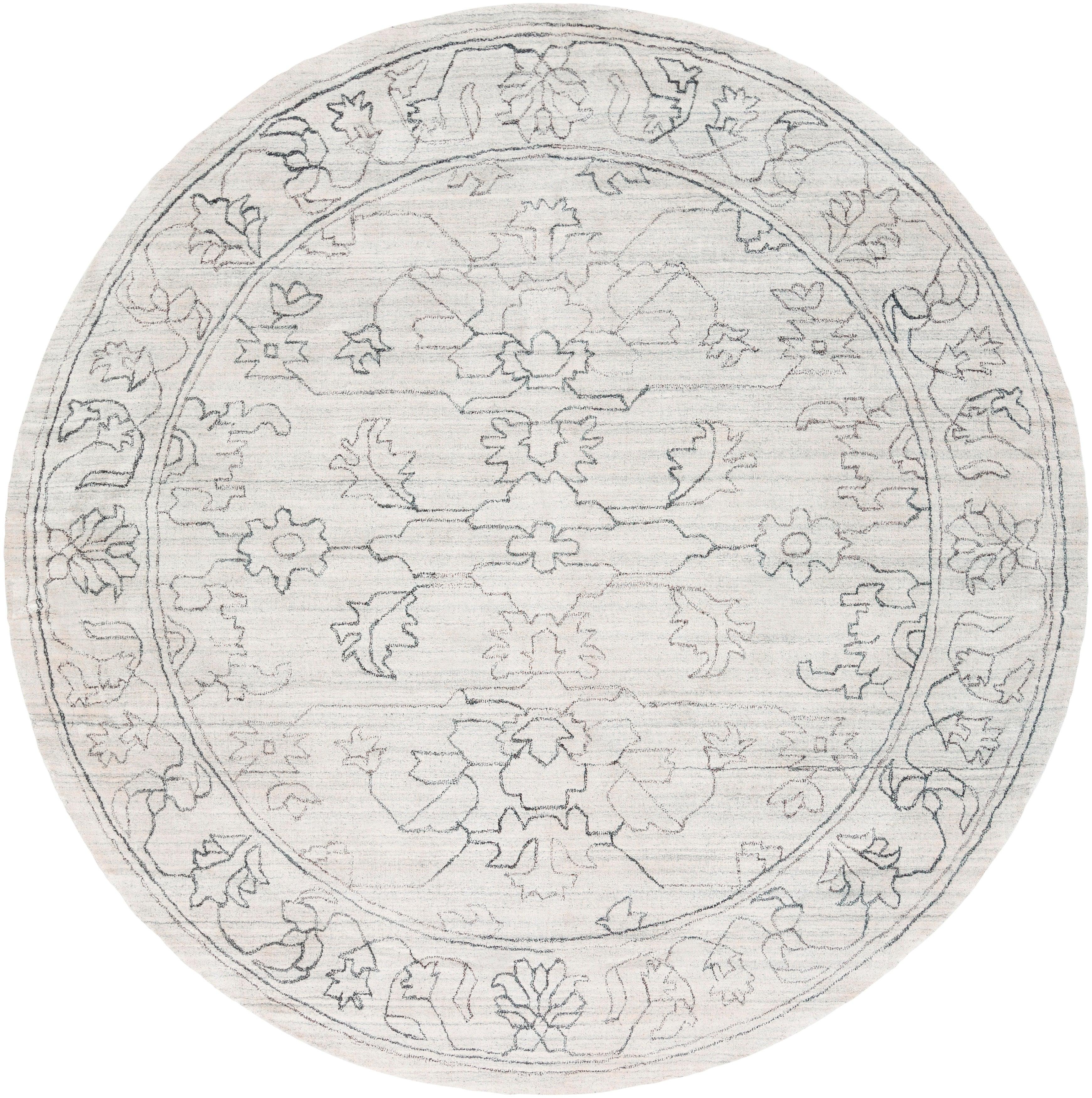 Surya Hightower HTW-3000 8' Round Rug