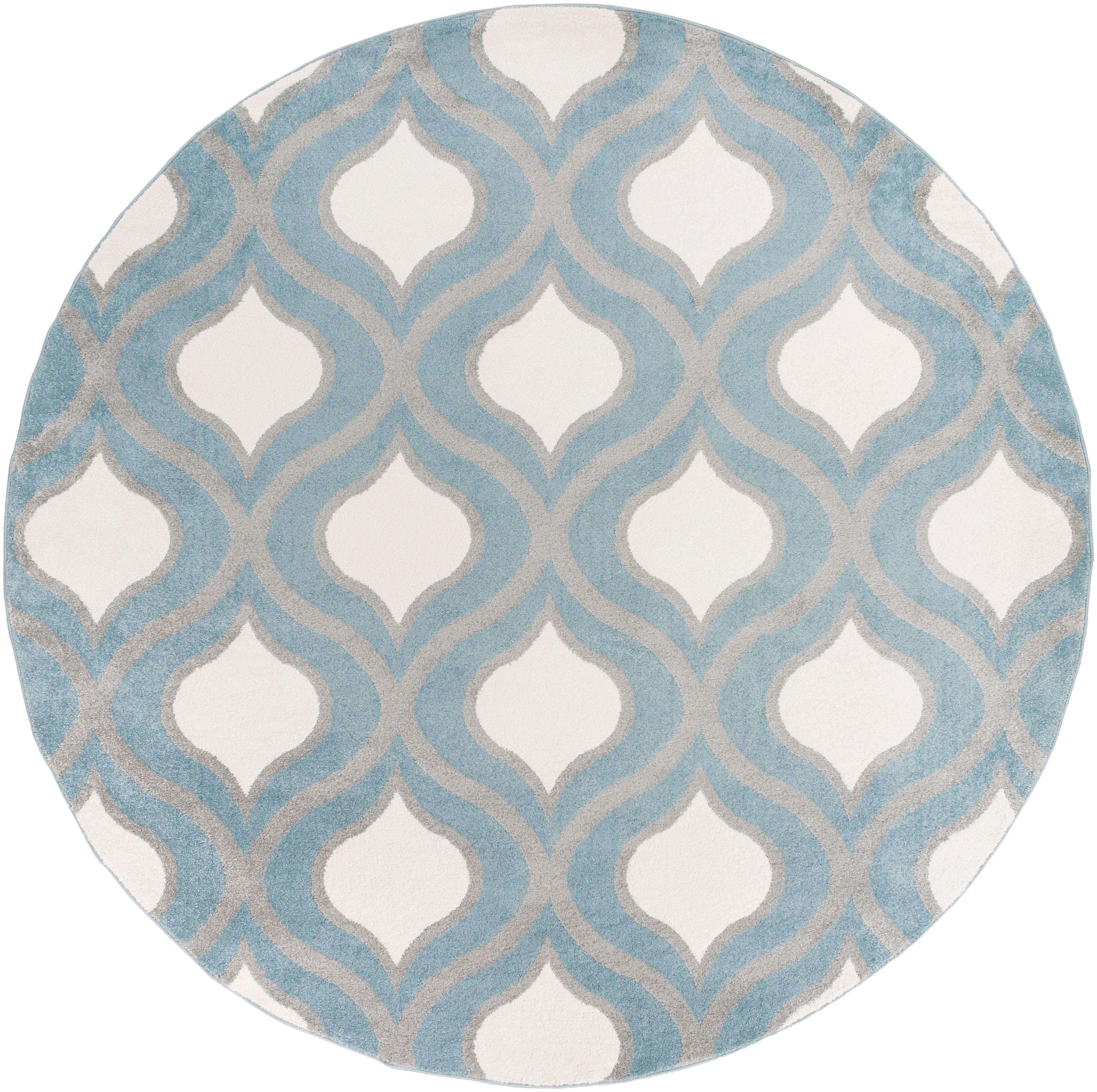 Surya Horizon HRZ-1036 7'10" Round Rug