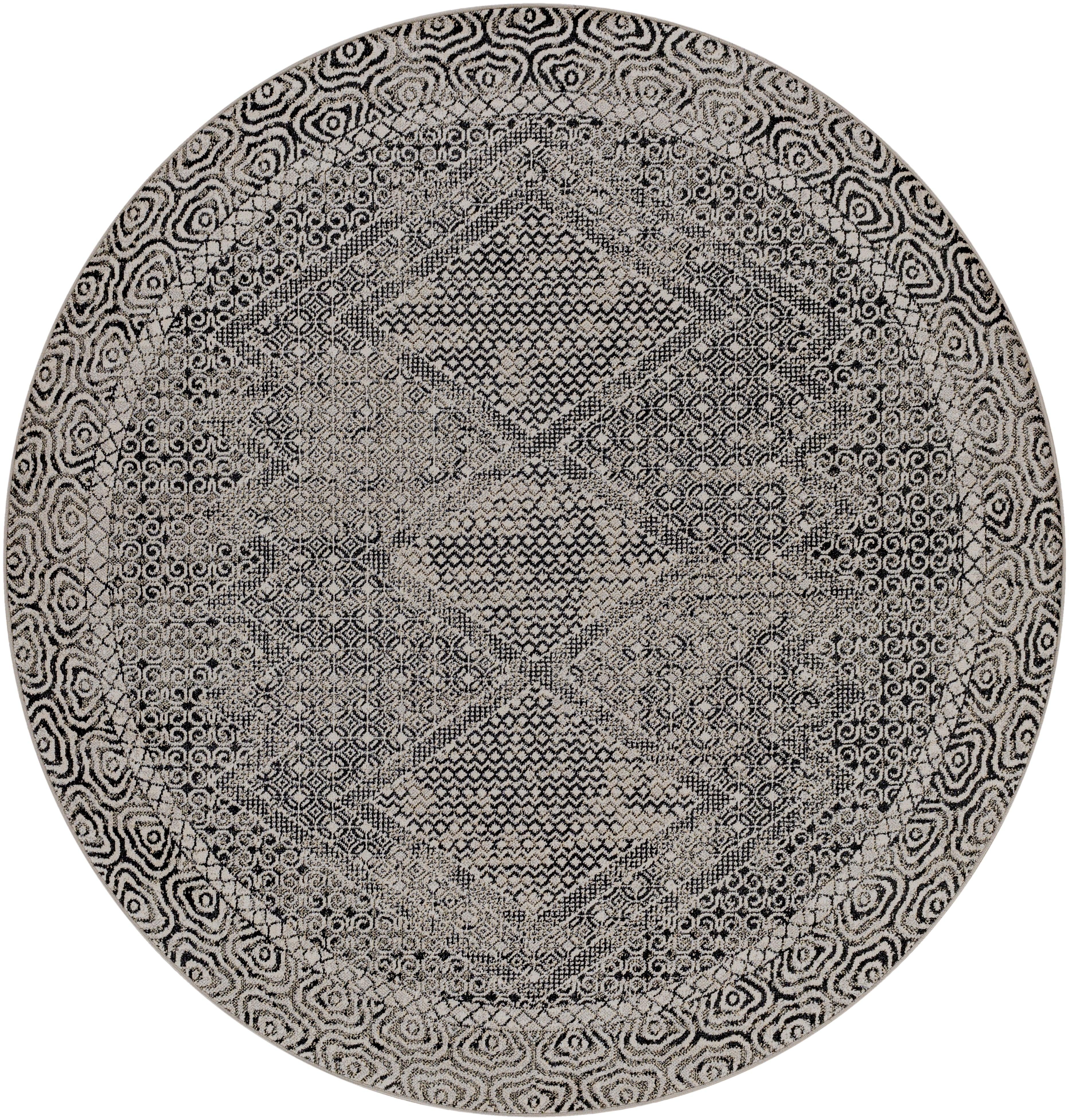 Surya Lavadora LVR-2341 6'7" Round Rug