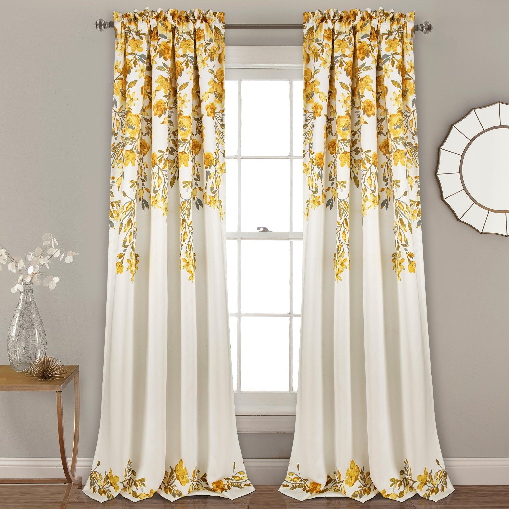 Tanisha Light Filtering Window Curtain Panel Set