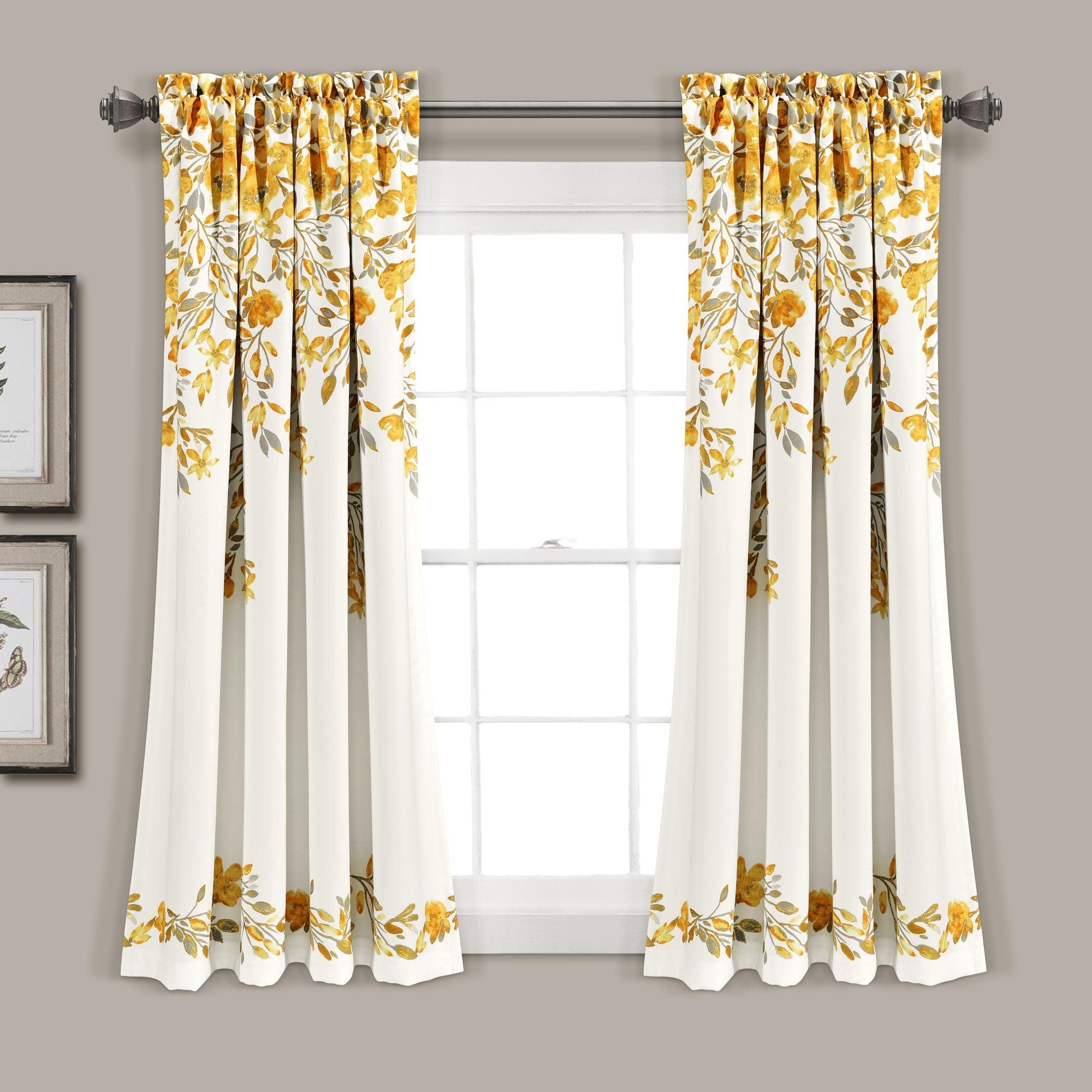 Tanisha Light Filtering Window Curtain Panel Set