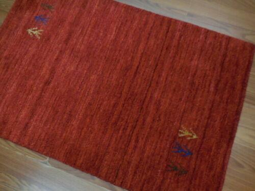 Tibetan Veg Dye Modern Hunting Gabeh Rug 2x3 Ft