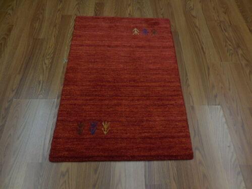 Tibetan Veg Dye Modern Hunting Gabeh Rug 2x3 Ft