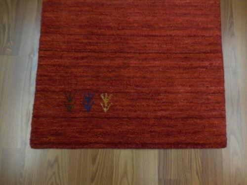 Tibetan Veg Dye Modern Hunting Gabeh Rug 2x3 Ft