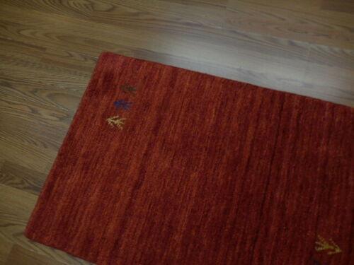 Tibetan Veg Dye Modern Hunting Gabeh Rug 2x3 Ft