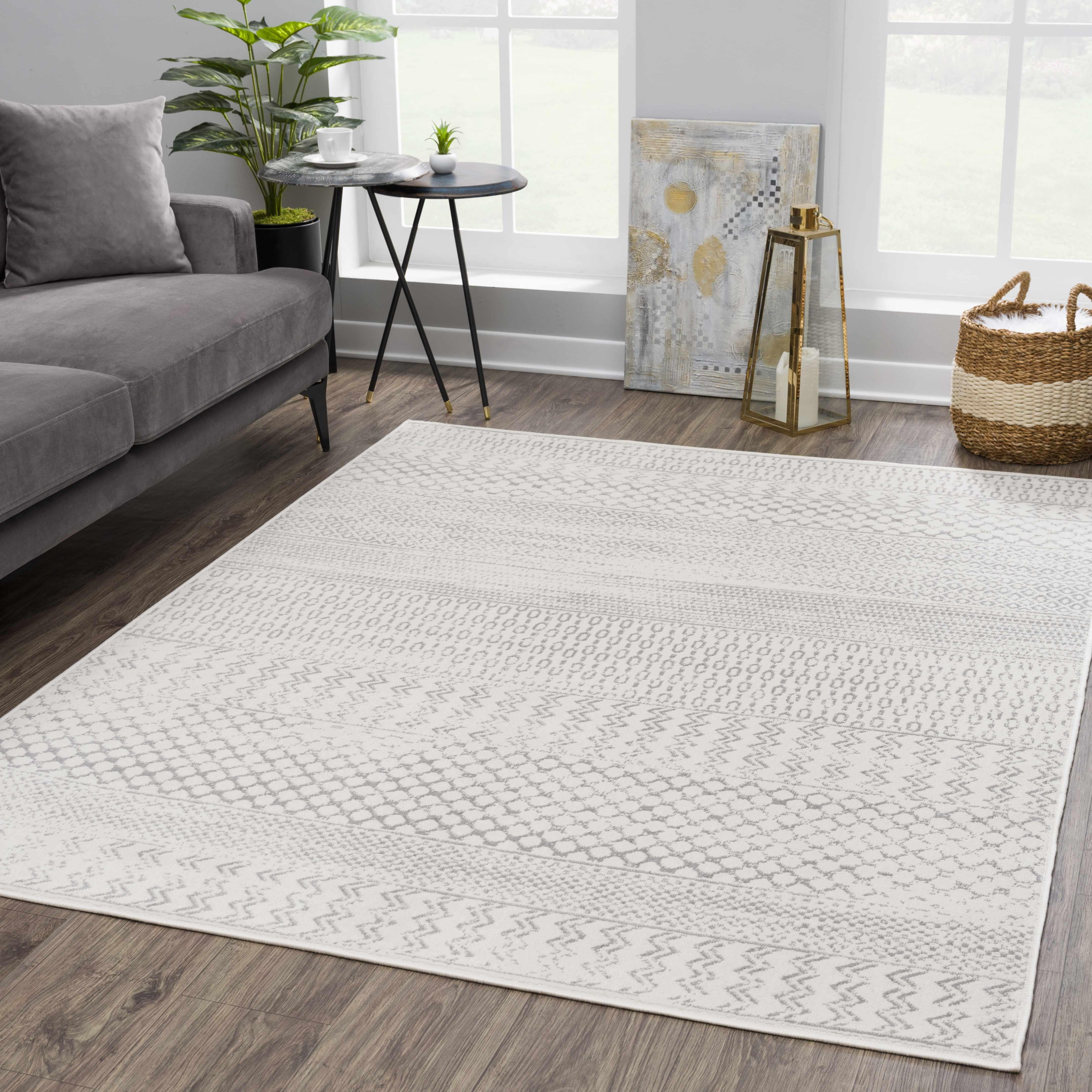 Tigri Aztec Ivory & Gray 2318 Area Rug