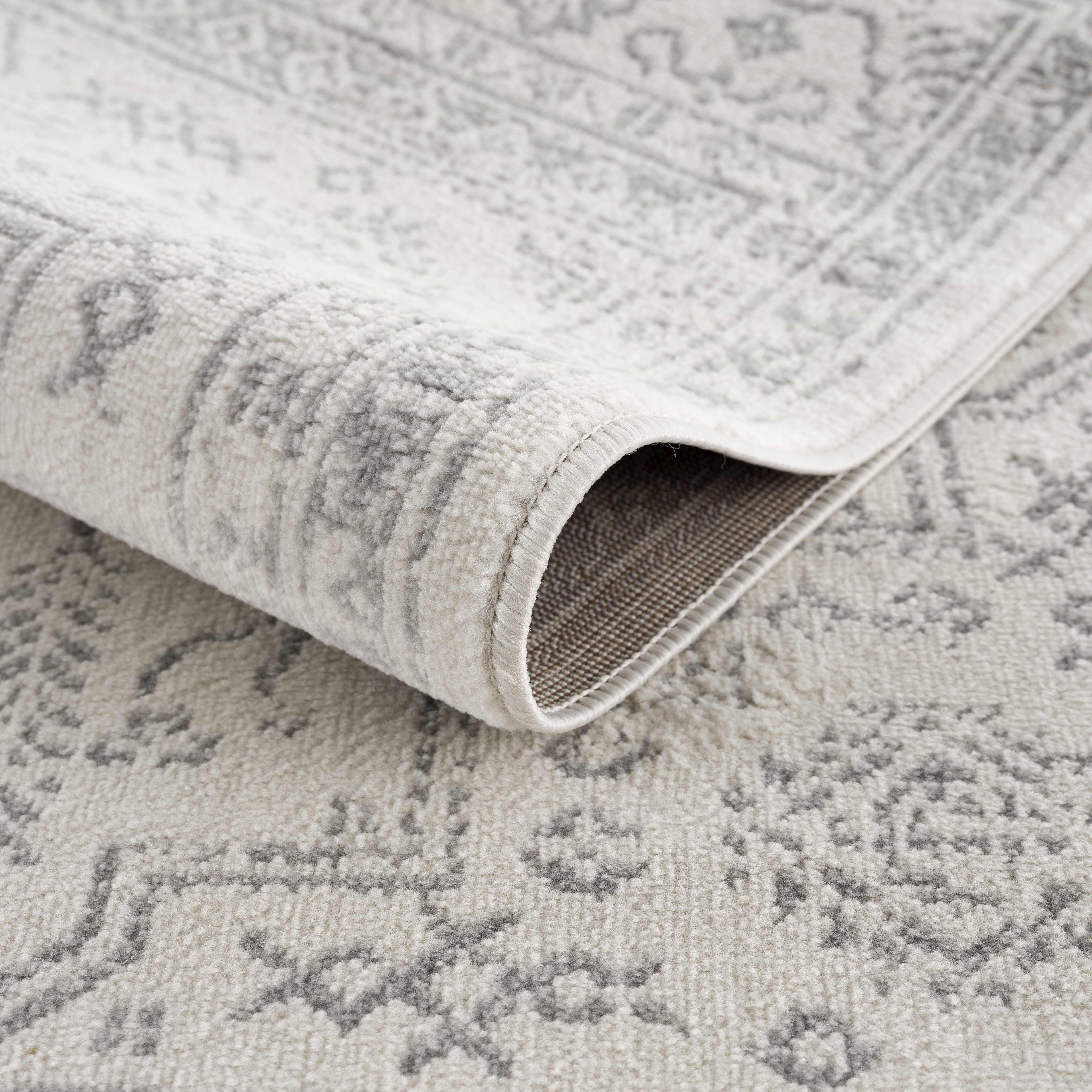 Tigried Ivory & Gray 2323 Area Rug