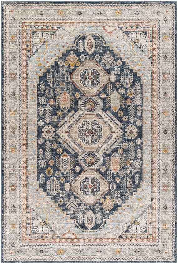 Tiwanna Traditional Charcoal Area Rug