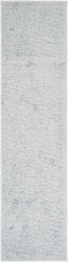 Tobey Solid and Border White Washable Area Rug