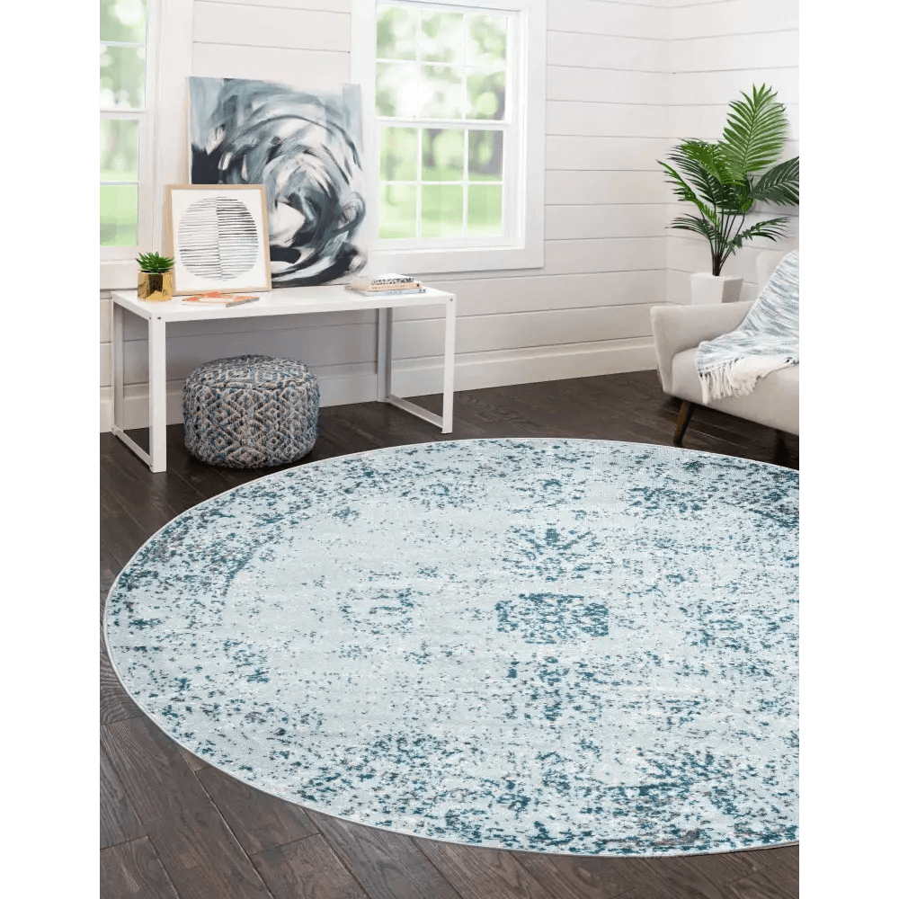 Traditional french inspired casino rug (runners, round)