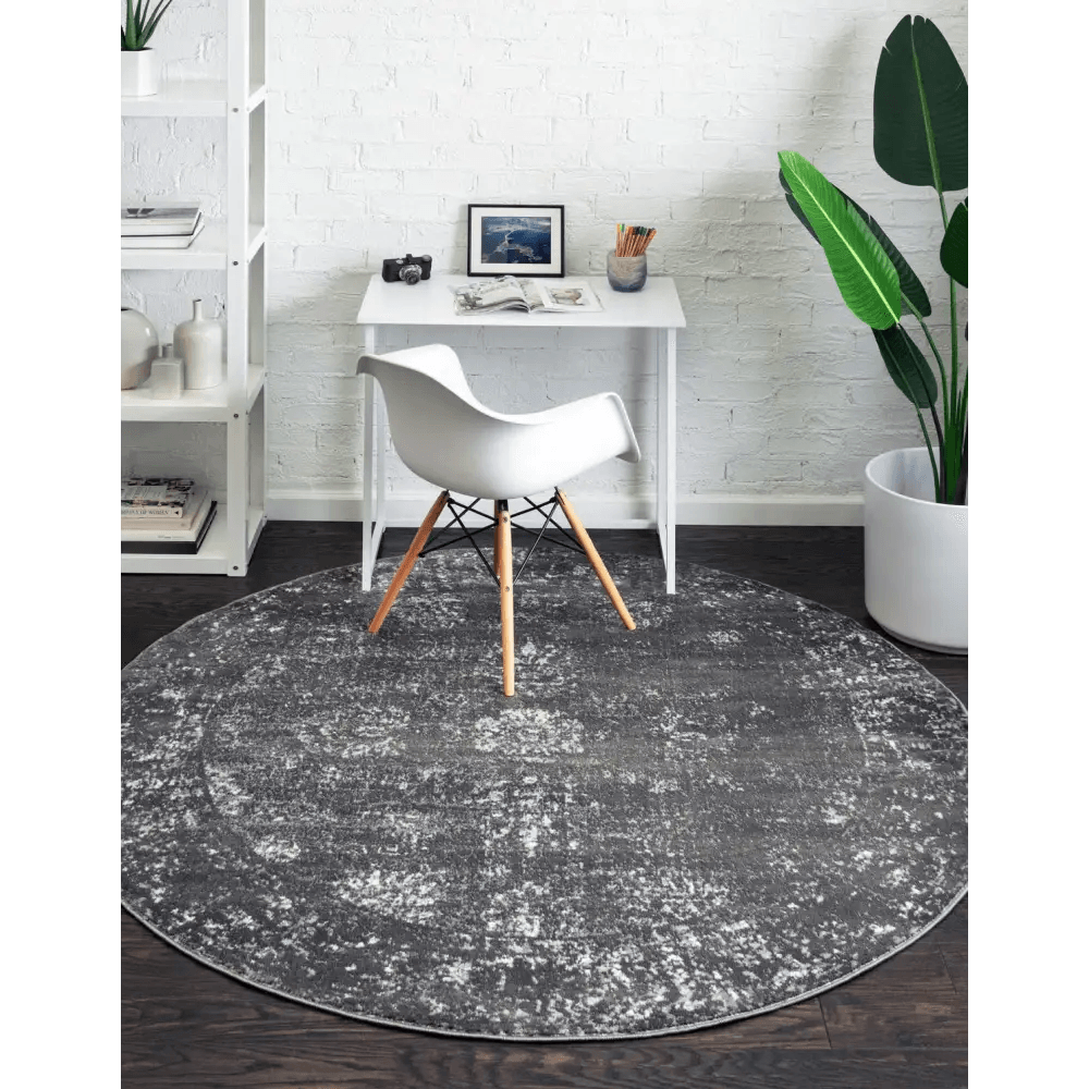 Traditional french inspired casino rug (runners, round)