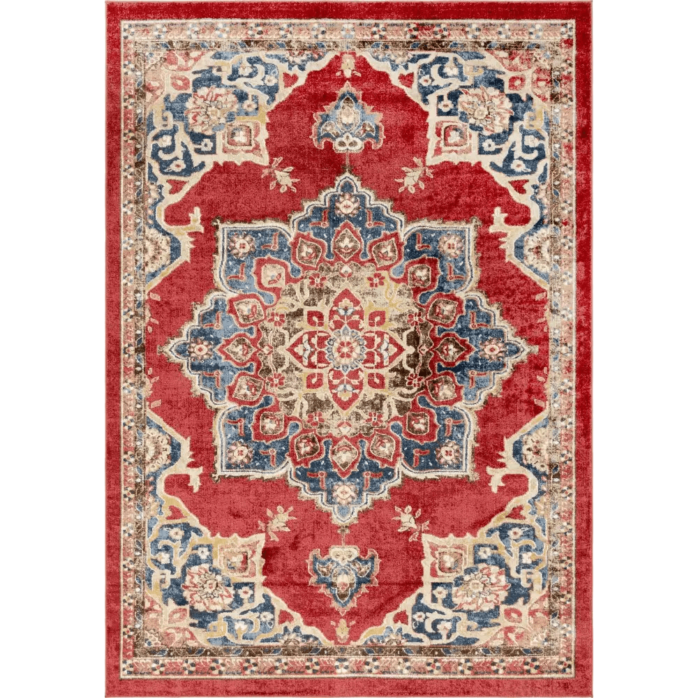 Traditional helios utopia rug