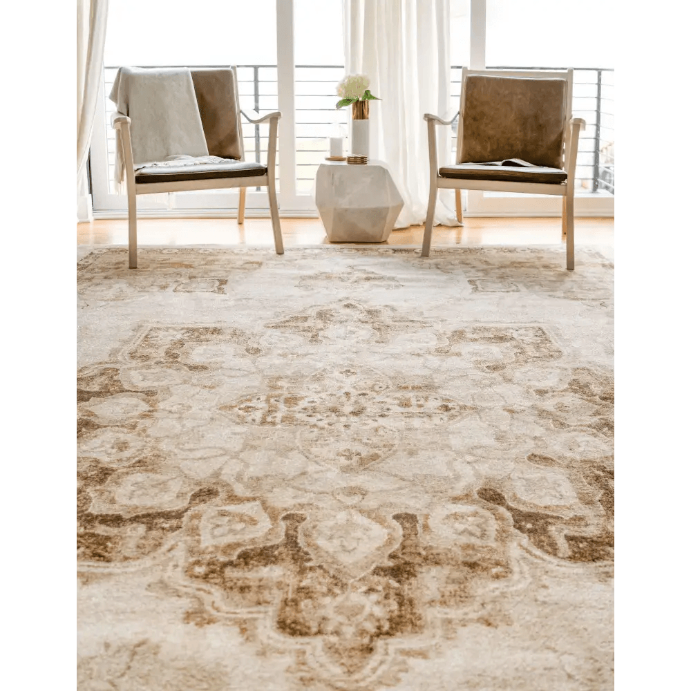 Traditional helios utopia rug