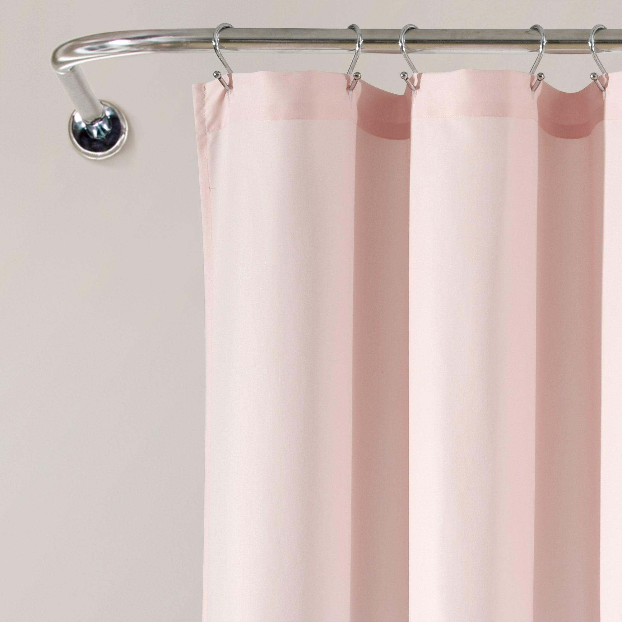 Tulle Skirt Colorblock Shower Curtain