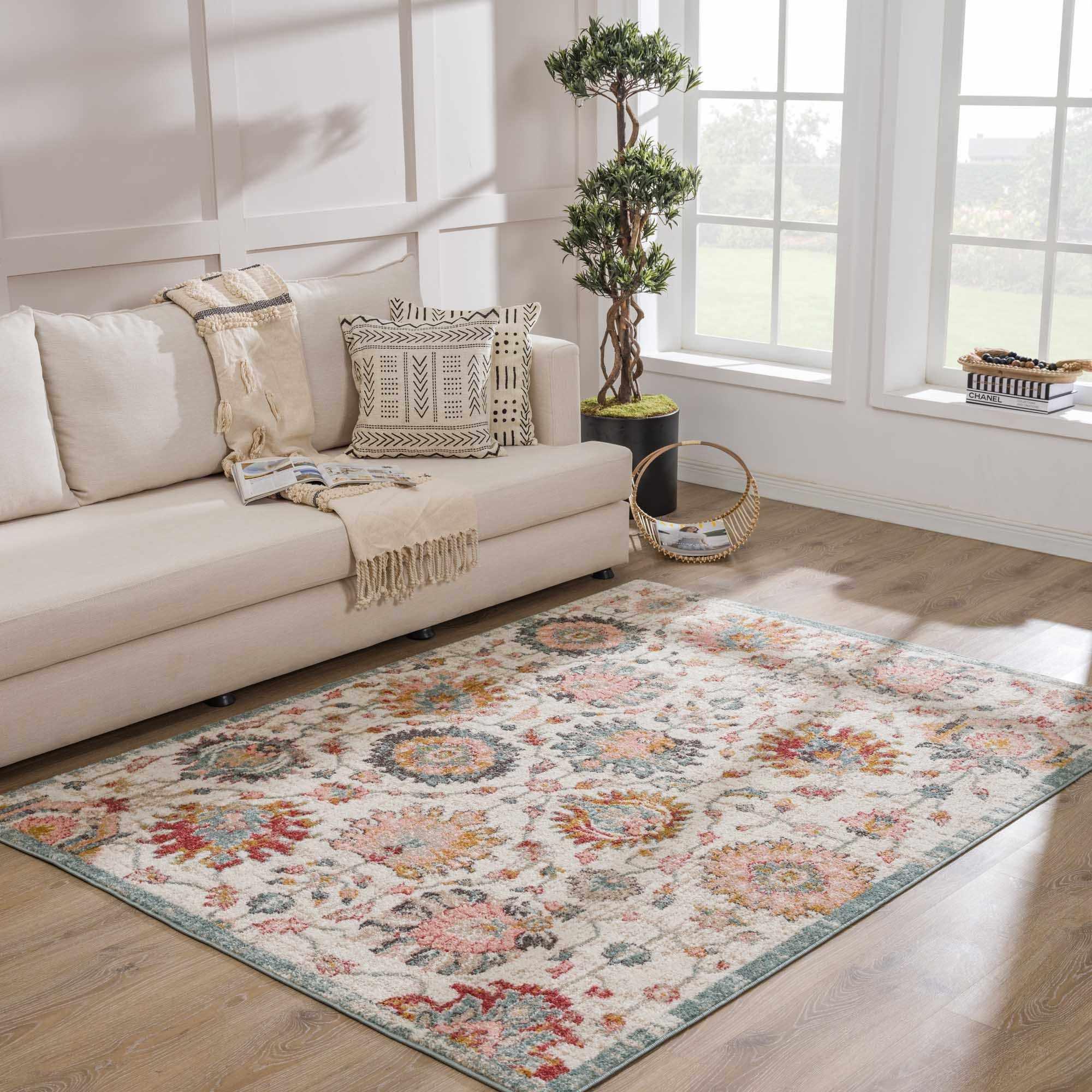 Twilight Floral Performance Rug