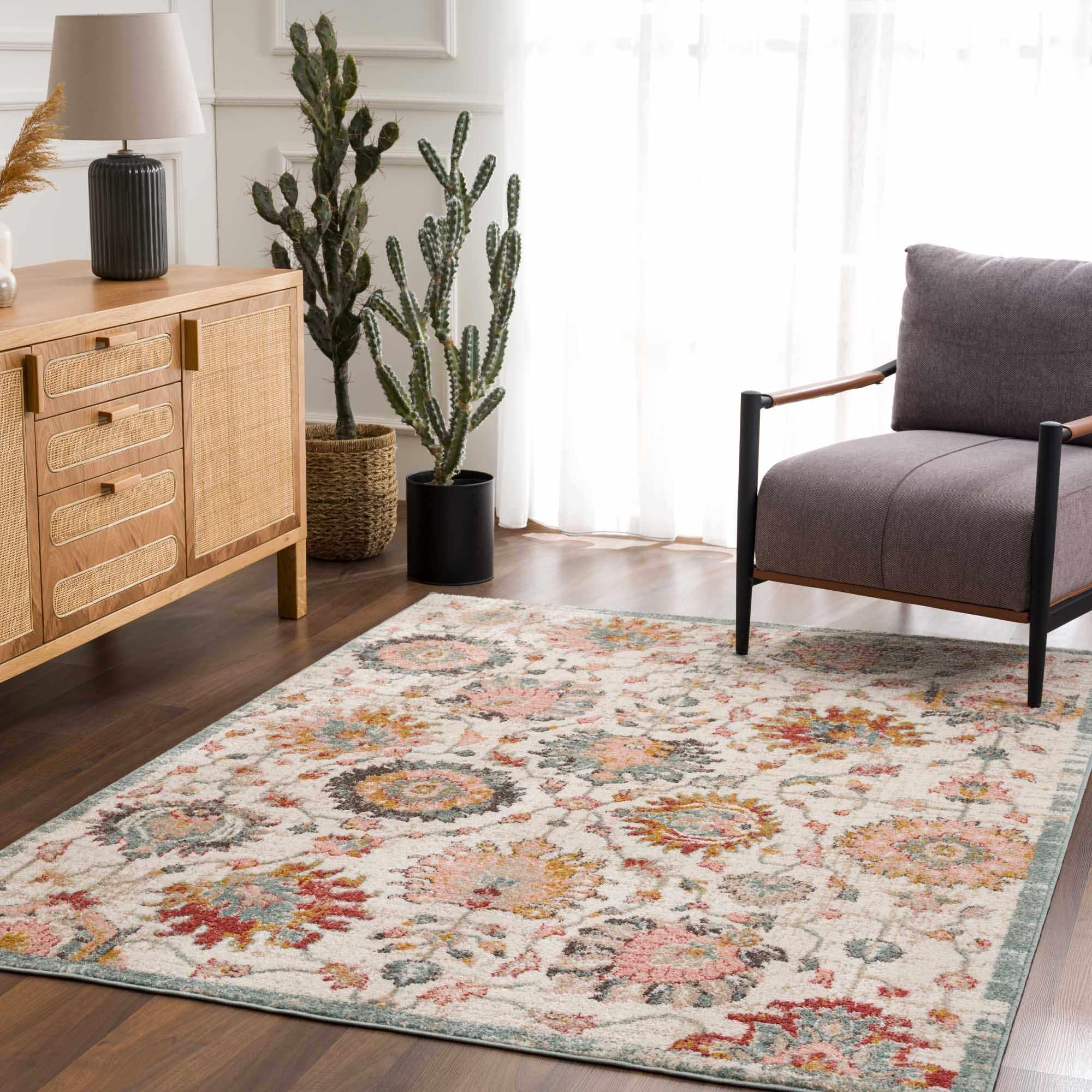 Twilight Floral Performance Rug