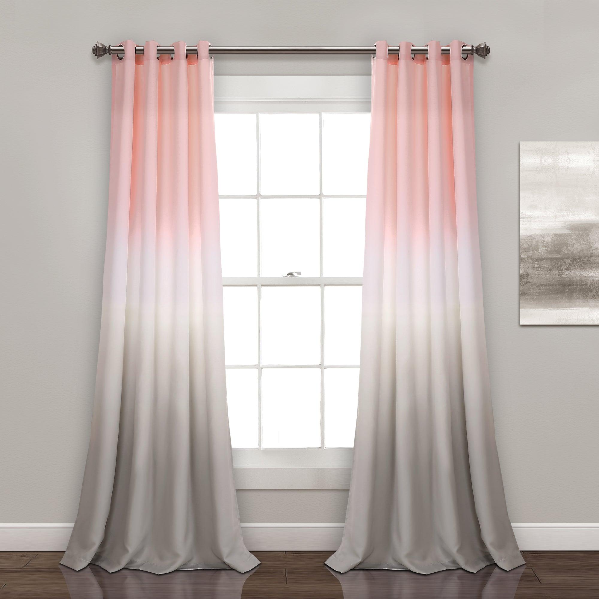 Umbre Fiesta Light Filtering Window Curtain Panel Set