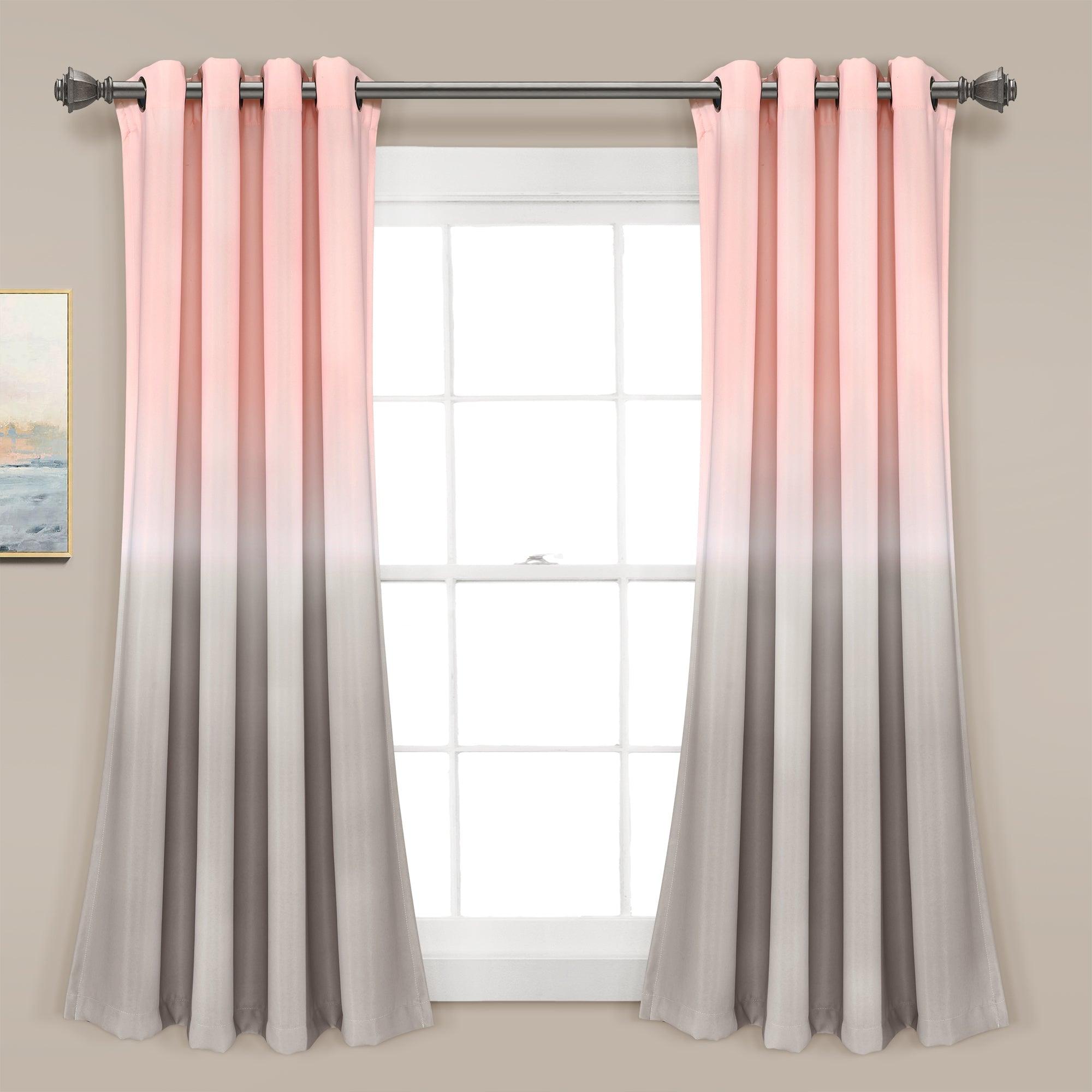 Umbre Fiesta Light Filtering Window Curtain Panel Set