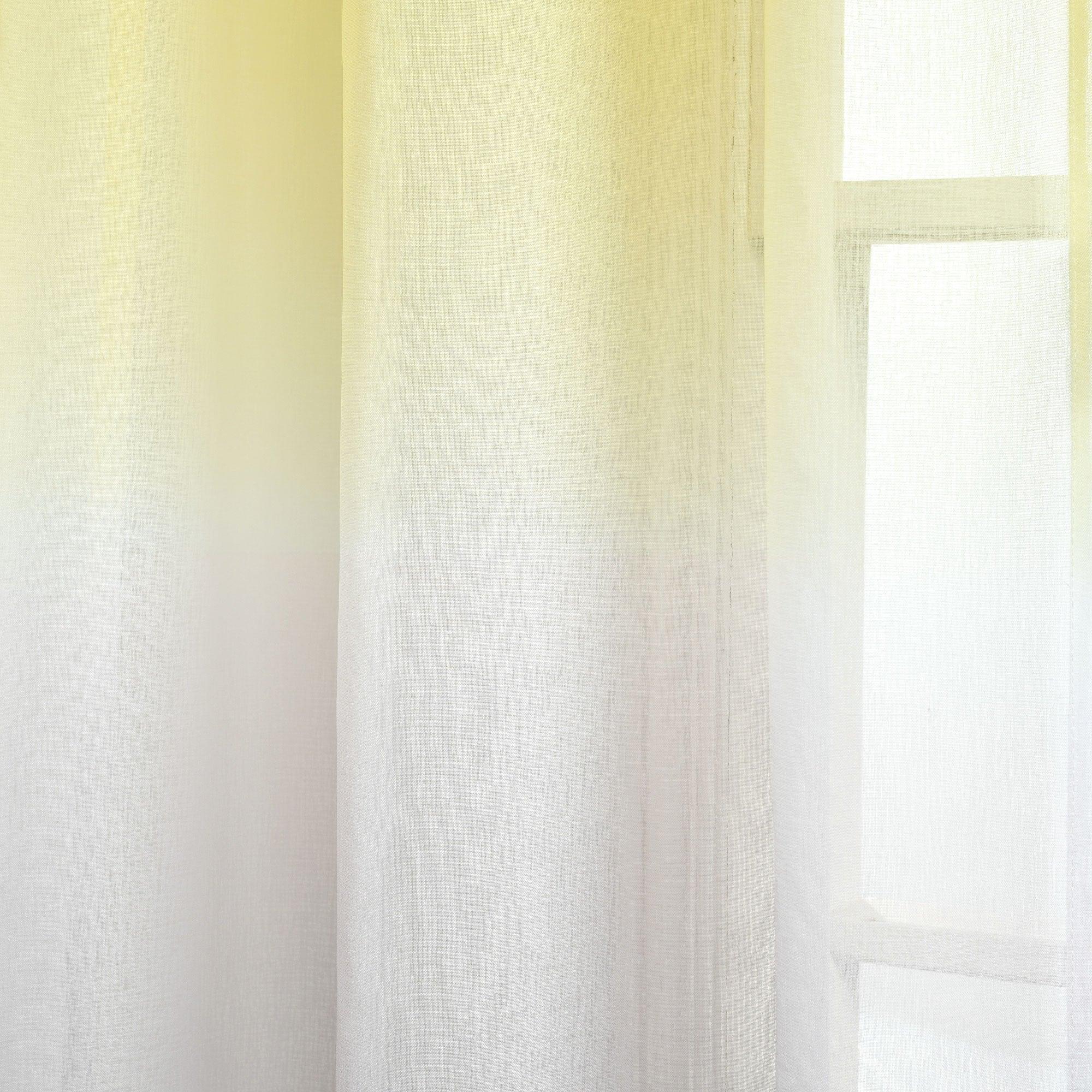 Umbre Fiesta Sheer Window Curtain Panel Set