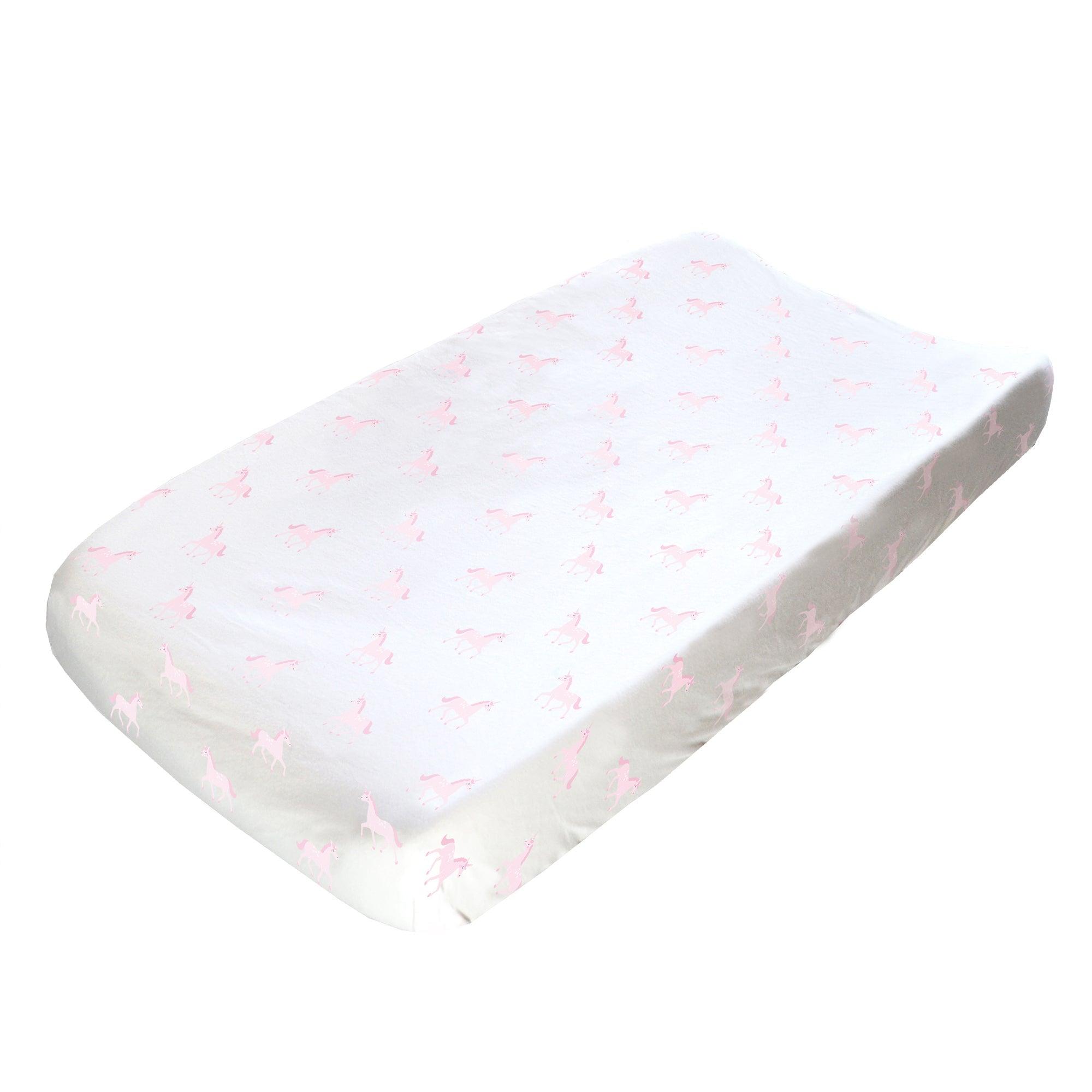 Unicorn Organic Cotton Changing Pad Cover