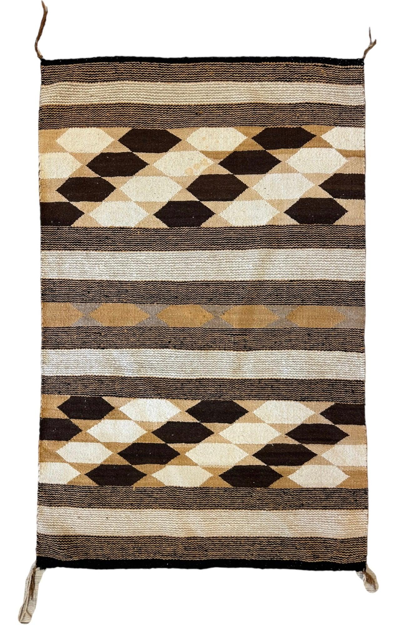 Vintage Native American Navajo Rug 33” x 50”