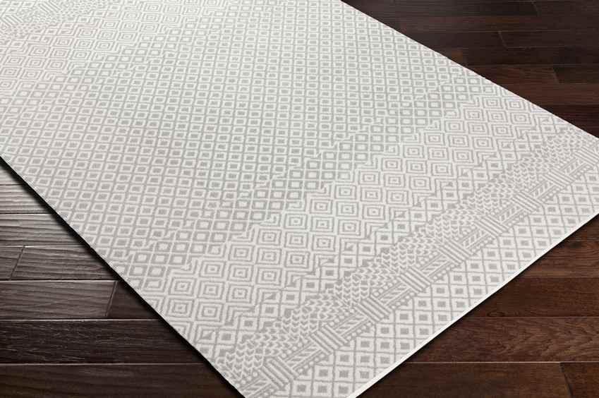 Waynetown Global Gray Washable Area Rug