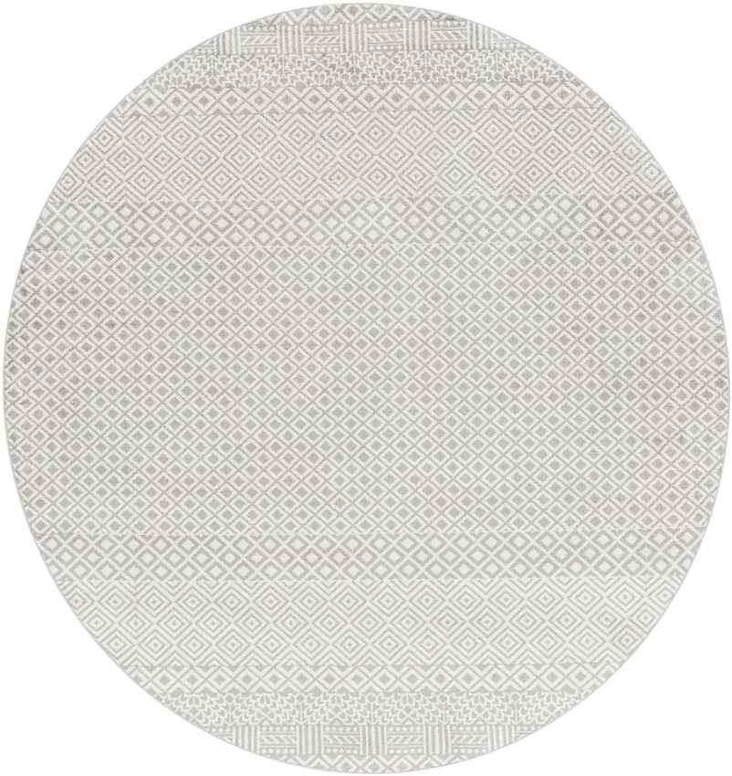 Waynetown Global Gray Washable Area Rug