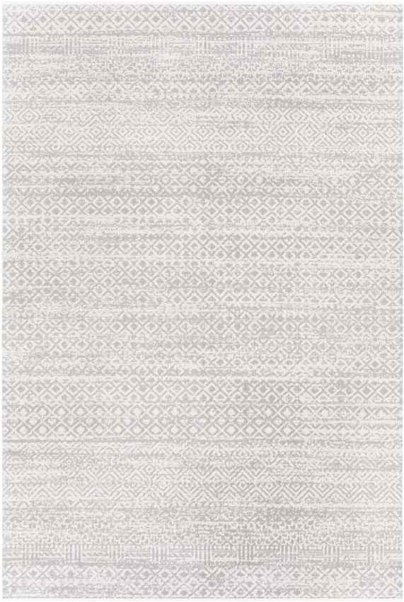 Waynetown Global Light Gray Washable Area Rug